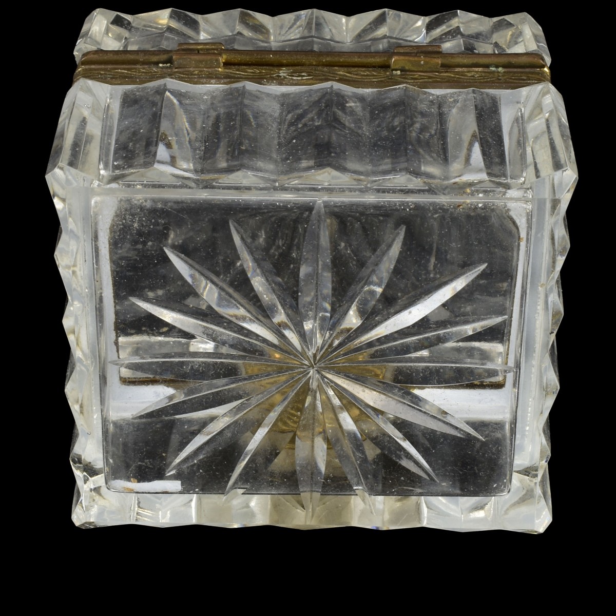 Vintage Baccarat Style Box and Ashtray