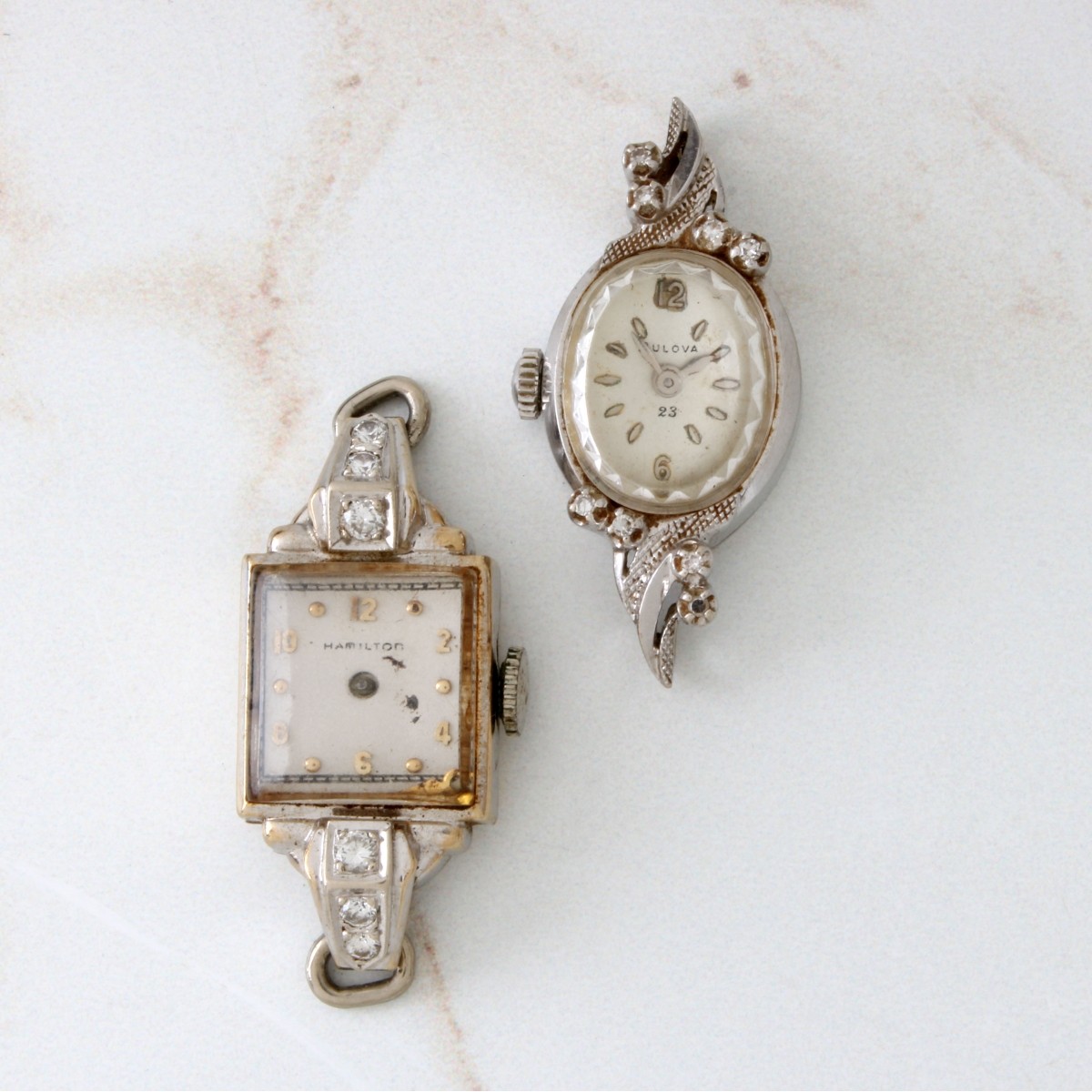 Diamond and 14K Watches