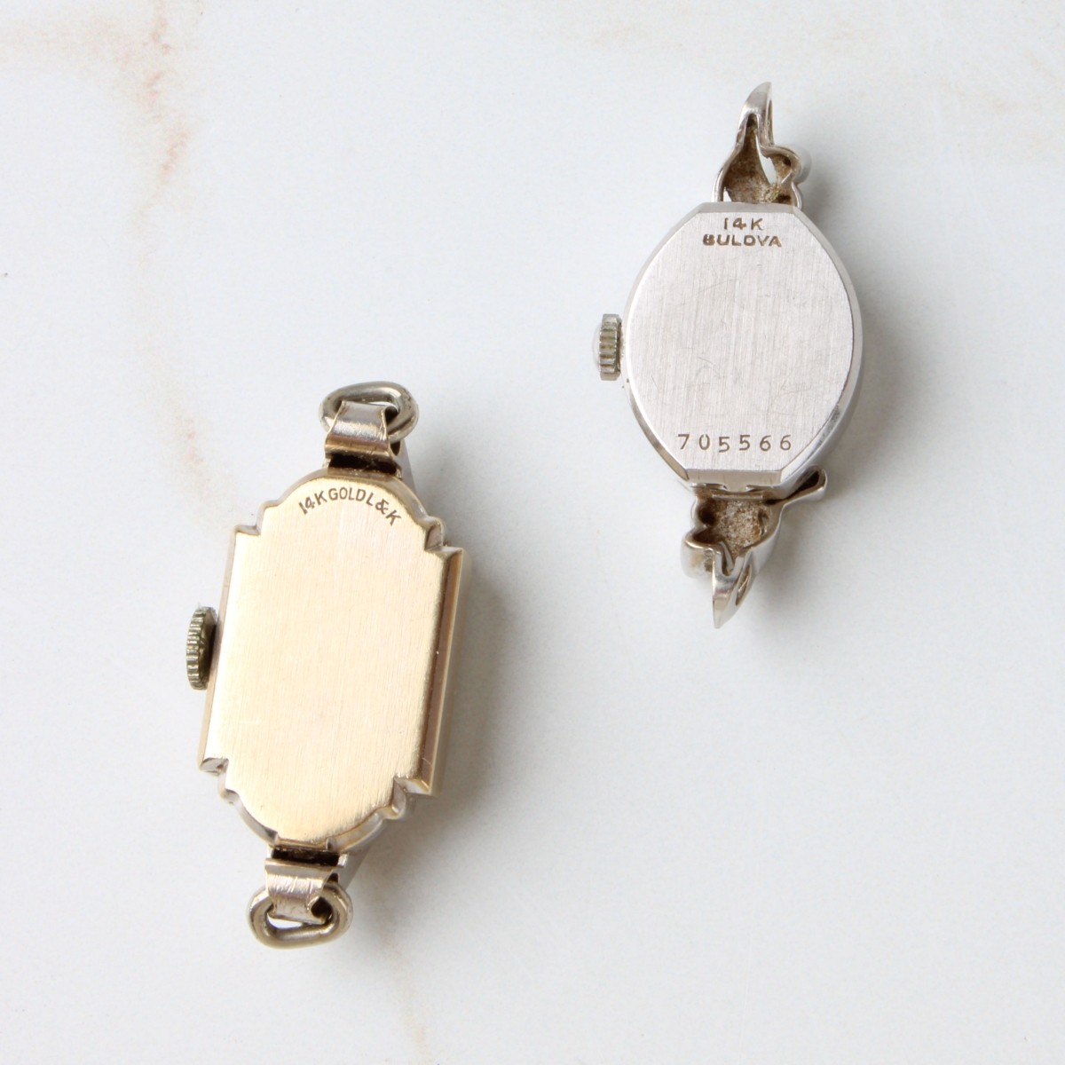 Diamond and 14K Watches