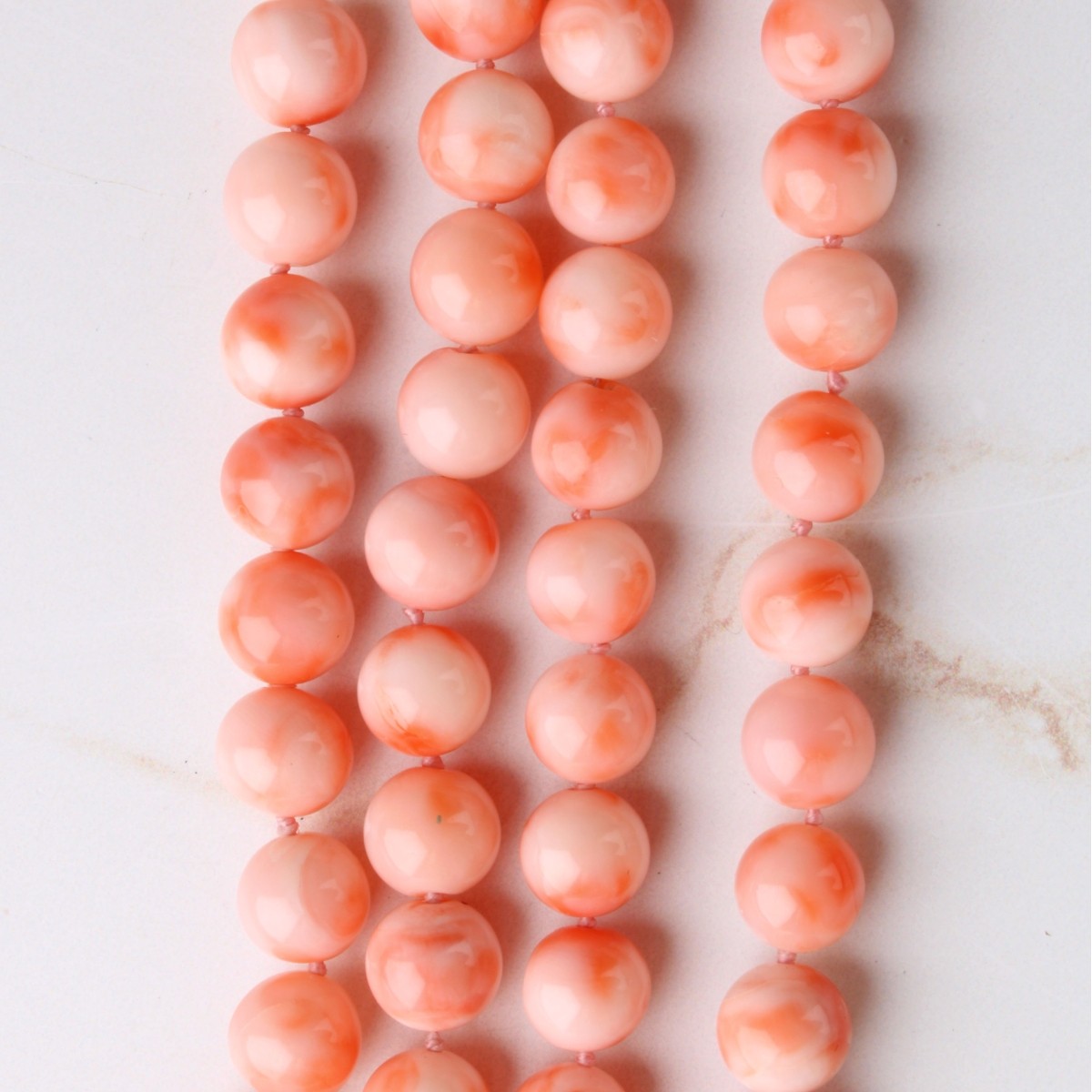 Coral Bead Necklace