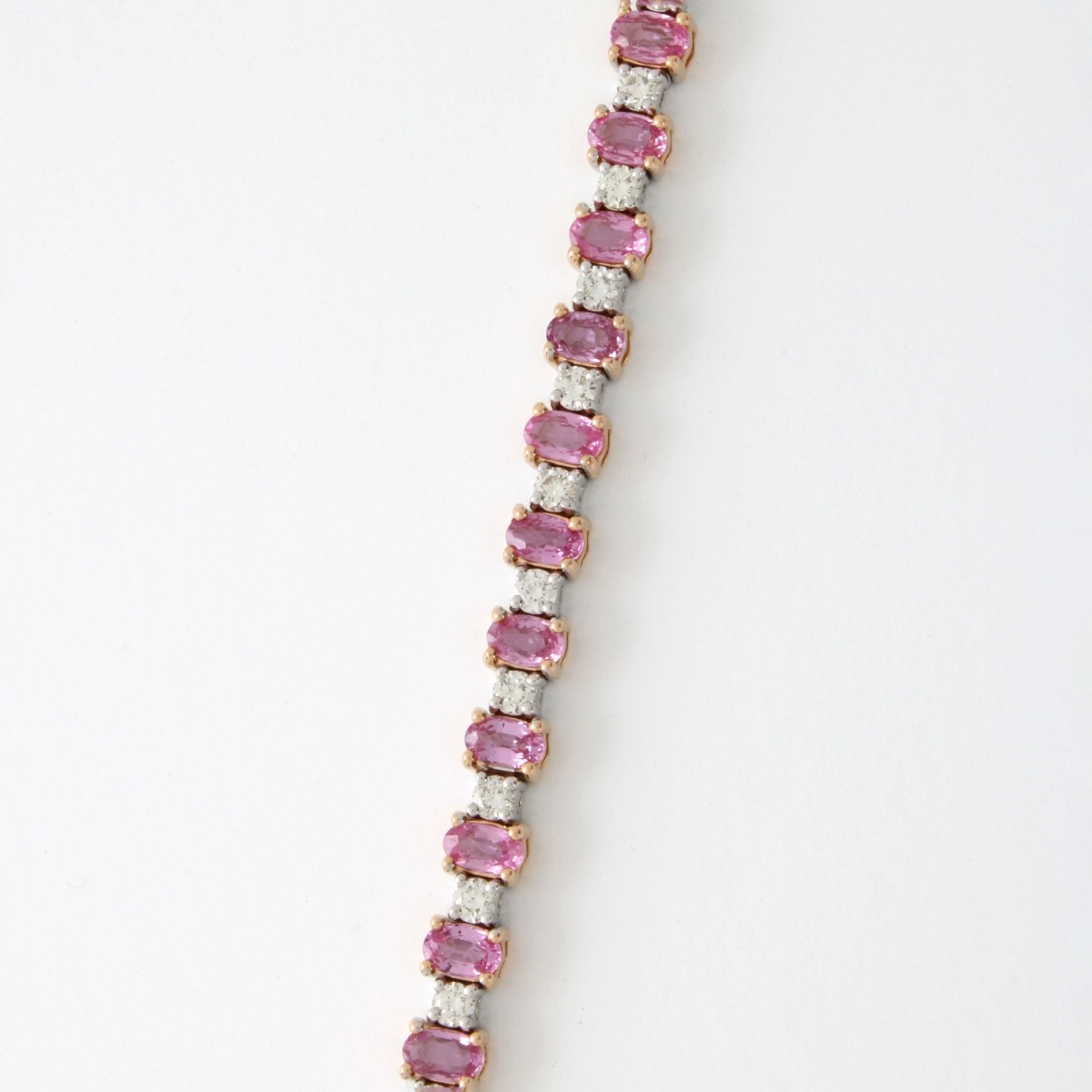Sapphire, Diamond and 18K Bracelet