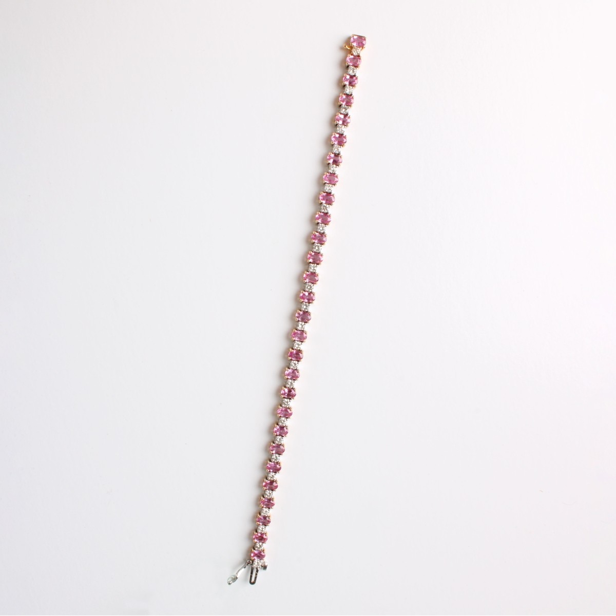 Sapphire, Diamond and 18K Bracelet
