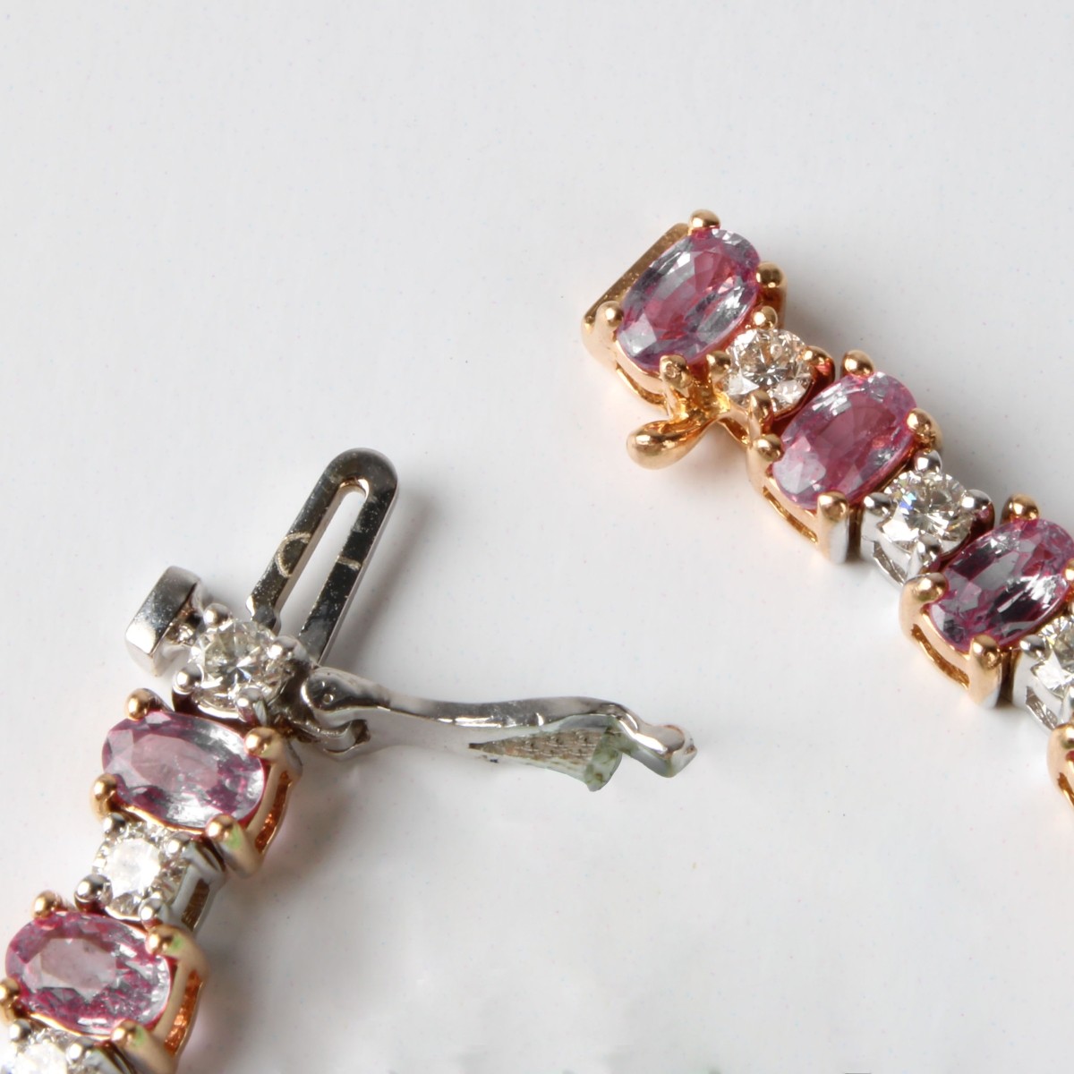 Sapphire, Diamond and 18K Bracelet