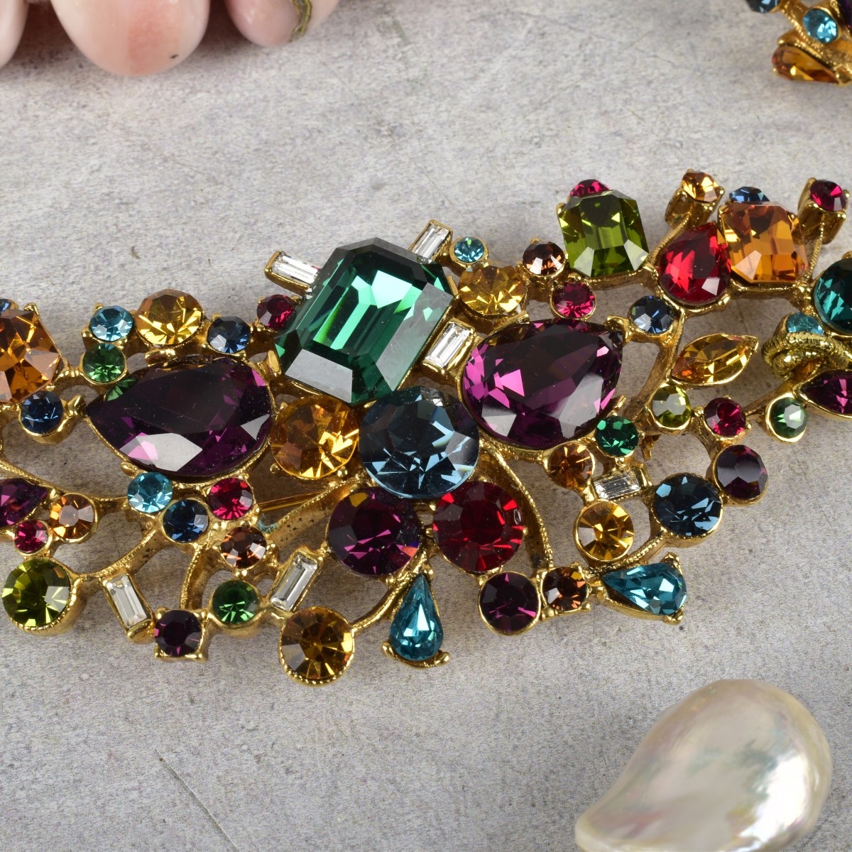 Box Lot of Fashion Jewelry