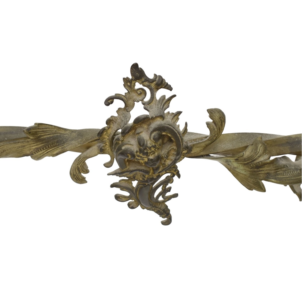 Vintage French Art Nouveau Brass Easel