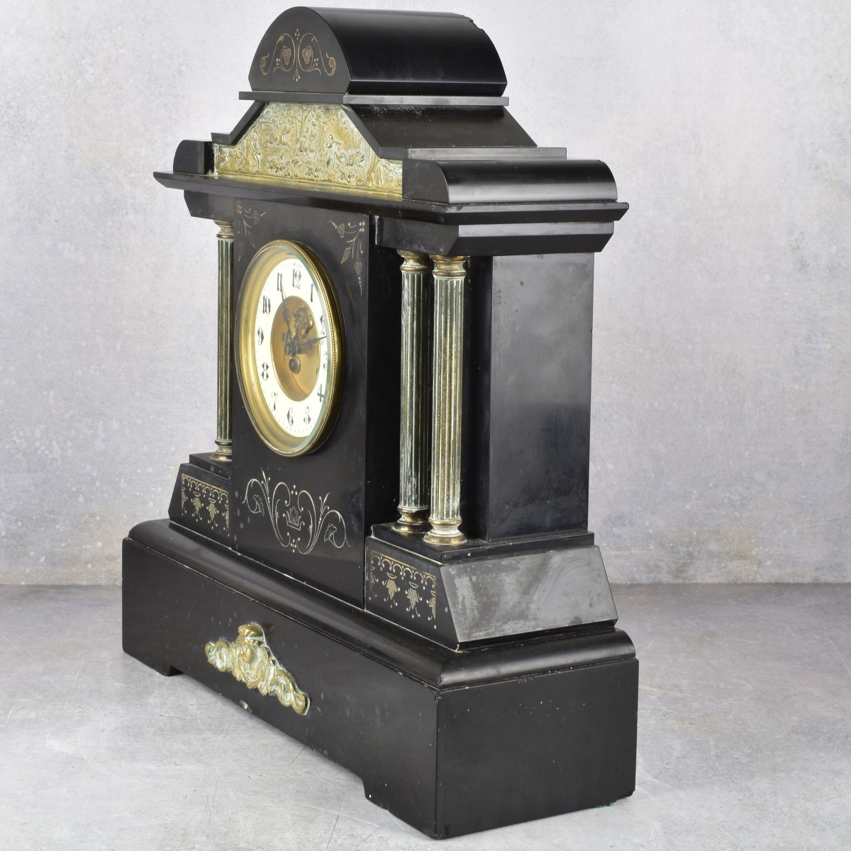 Antique French Napoleon III Mantle Clock