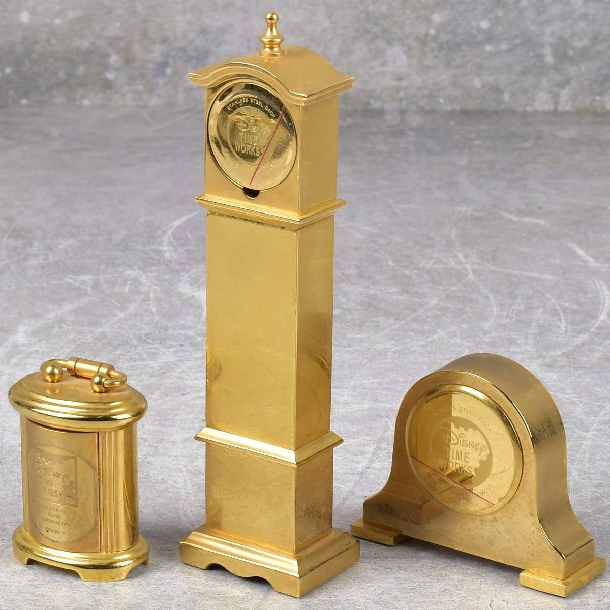 Disney Time Works Miniature Clocks