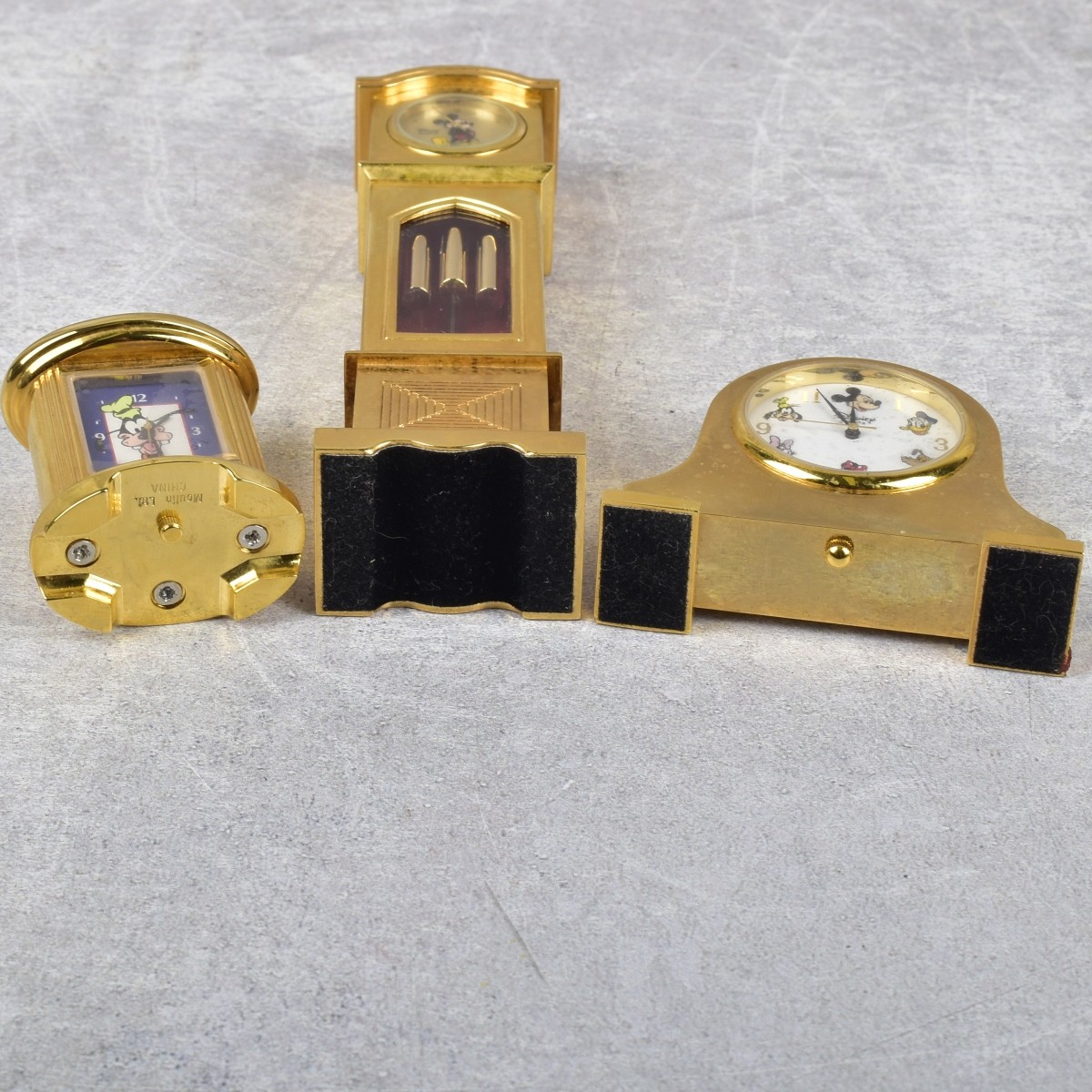 Disney Time Works Miniature Clocks
