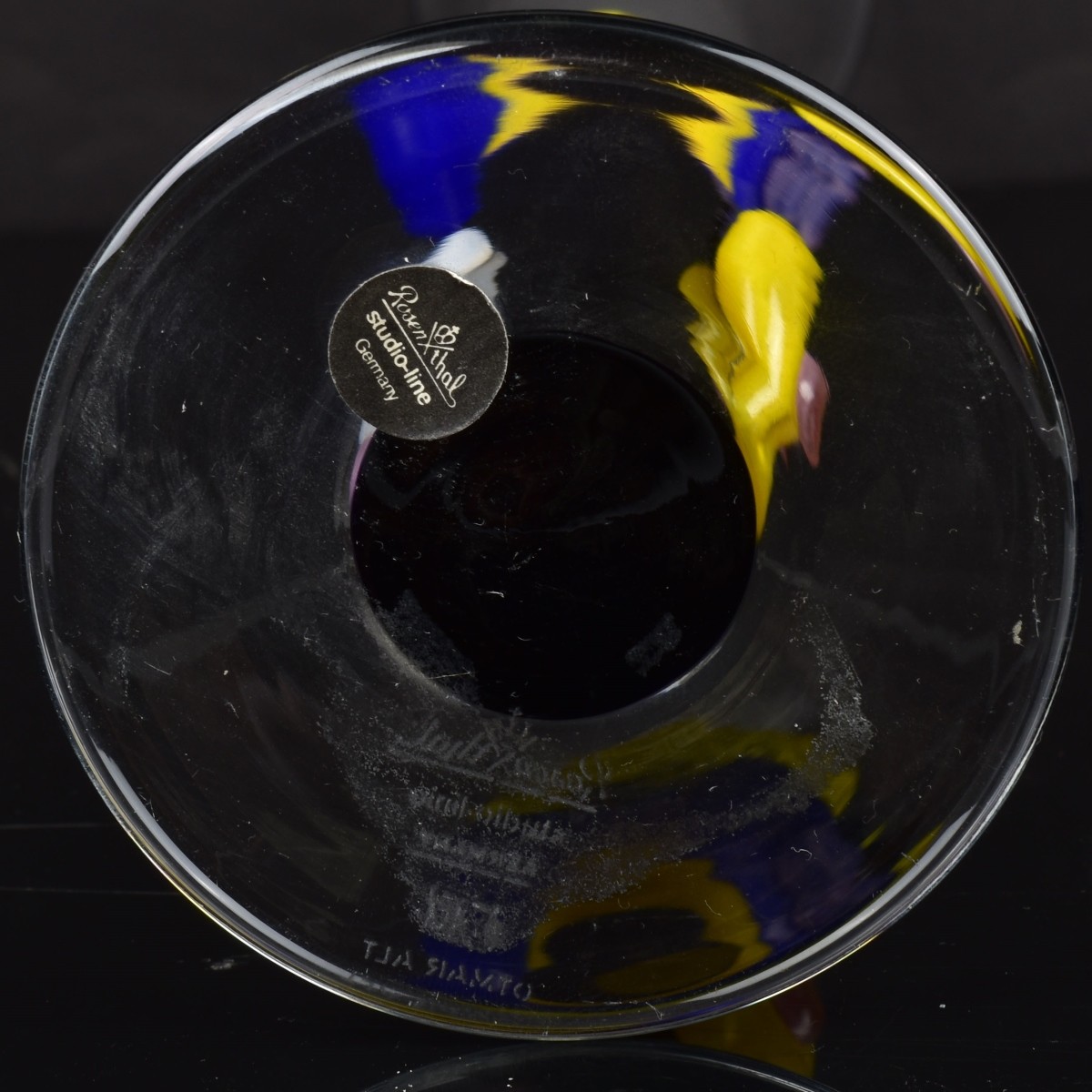 Vintage Art Glass Tableware Pieces