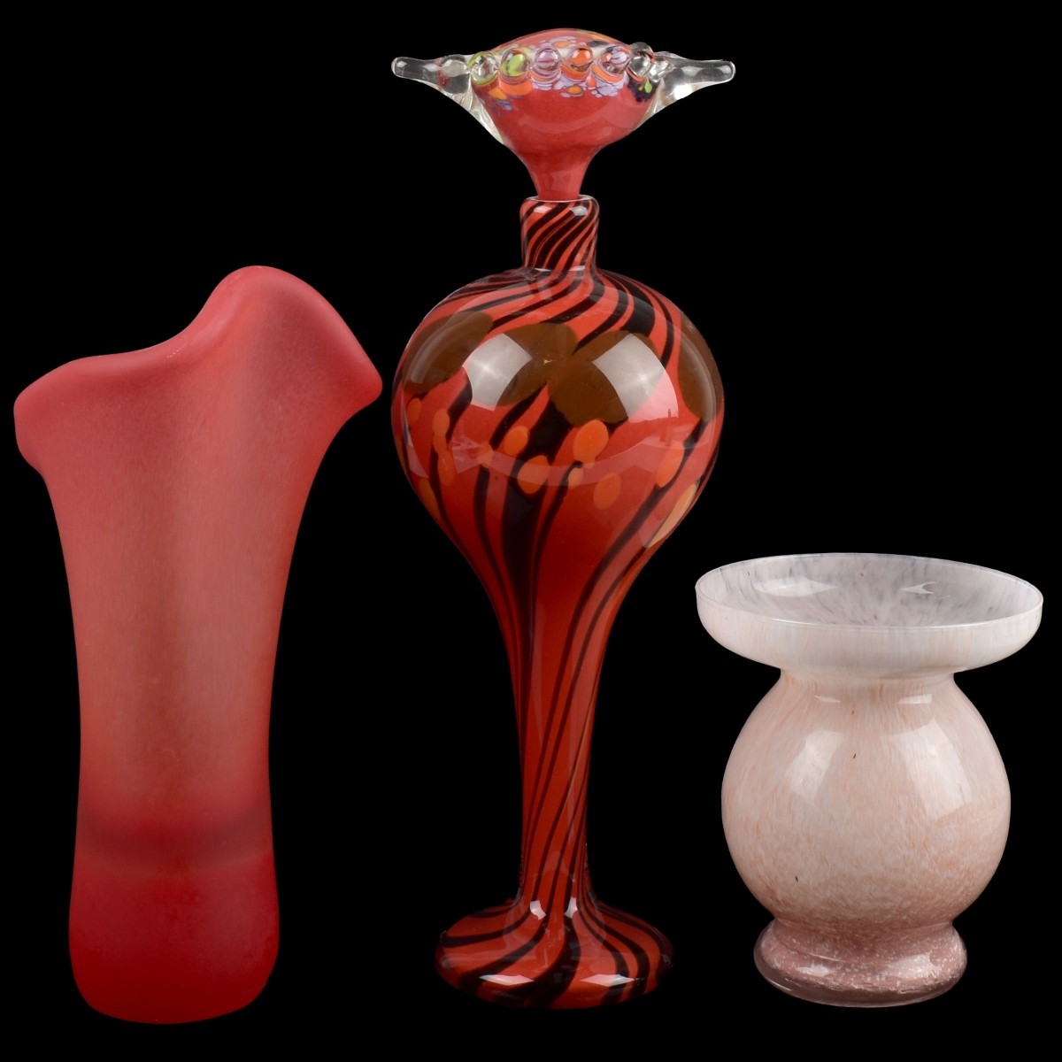 Collection of Art Glass Vases