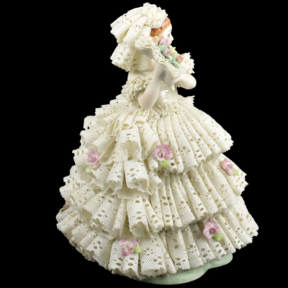 Muller Volkstedt Lace Musical Porcelain Group