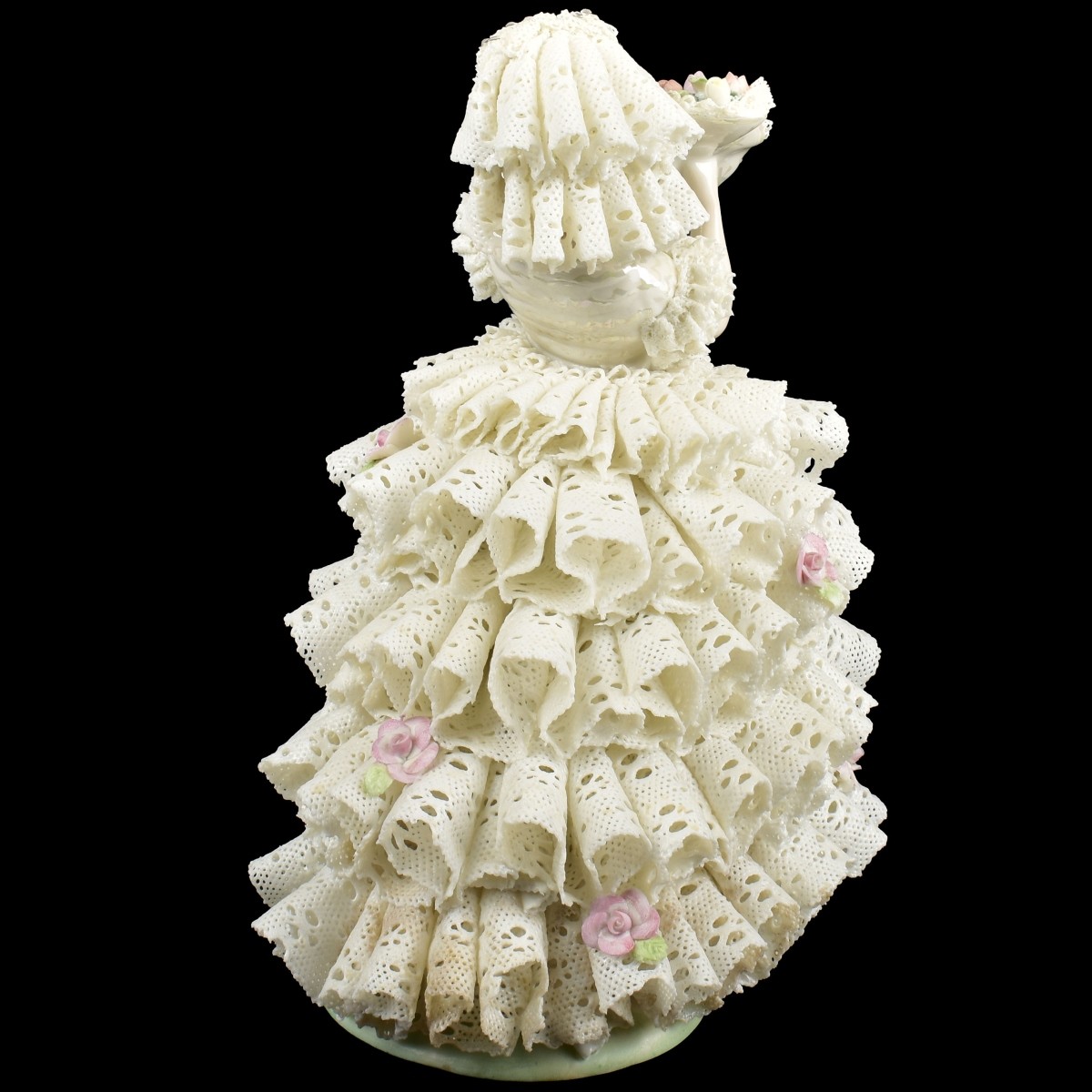 Muller Volkstedt Lace Musical Porcelain Group