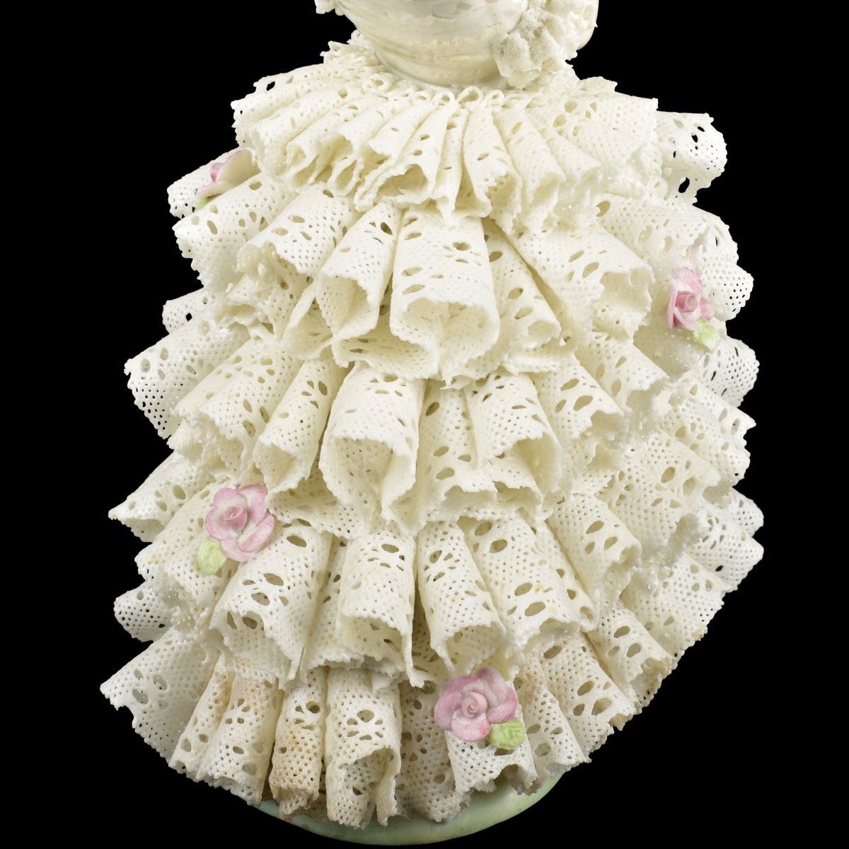 Muller Volkstedt Lace Musical Porcelain Group