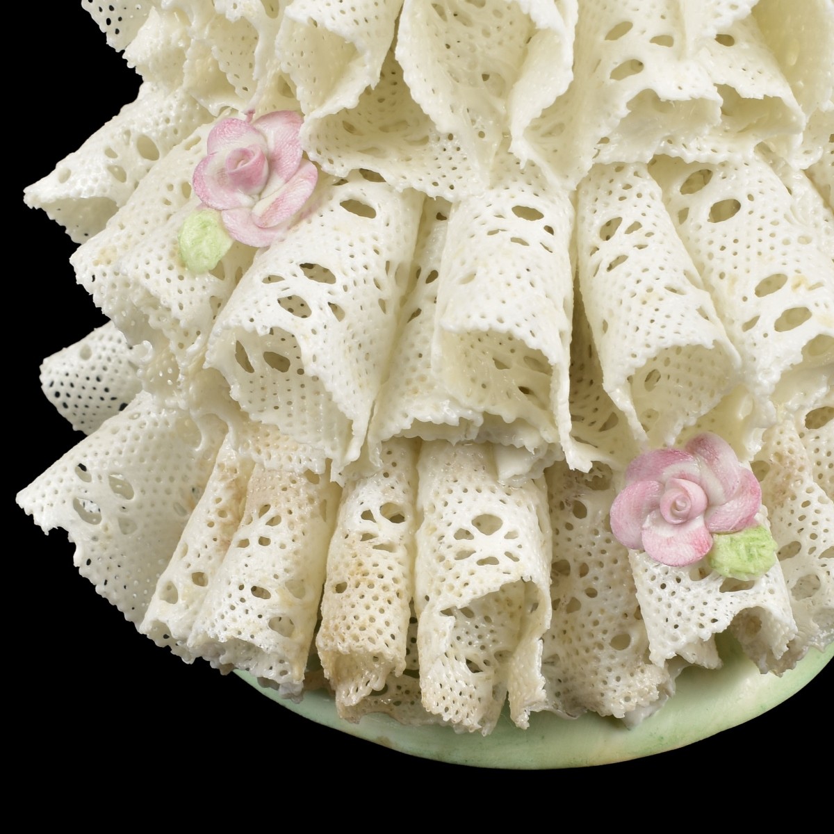 Muller Volkstedt Lace Musical Porcelain Group