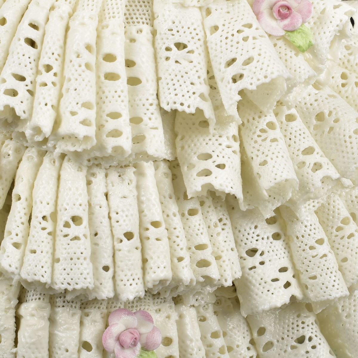 Muller Volkstedt Lace Musical Porcelain Group