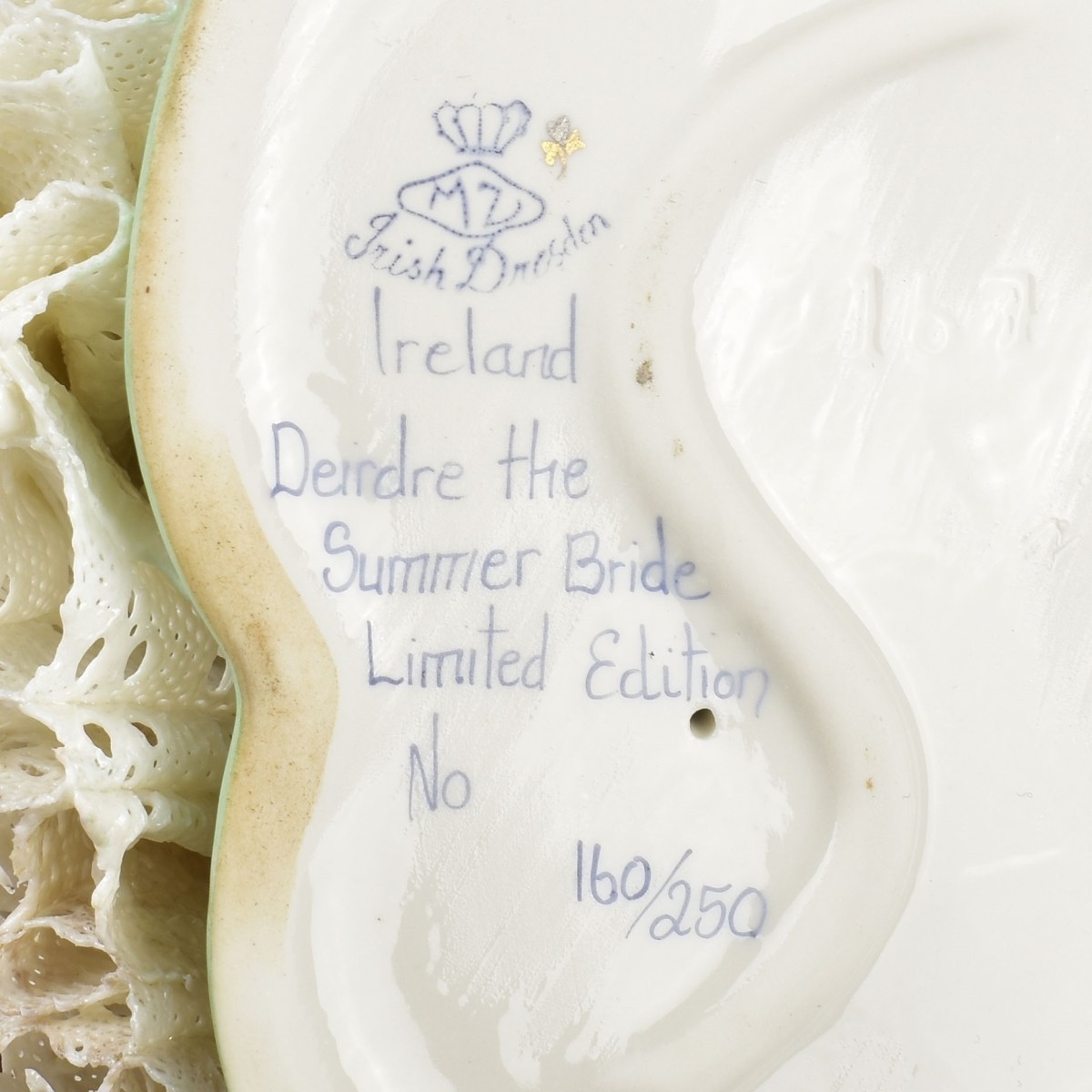 Muller Volkstedt Lace Musical Porcelain Group