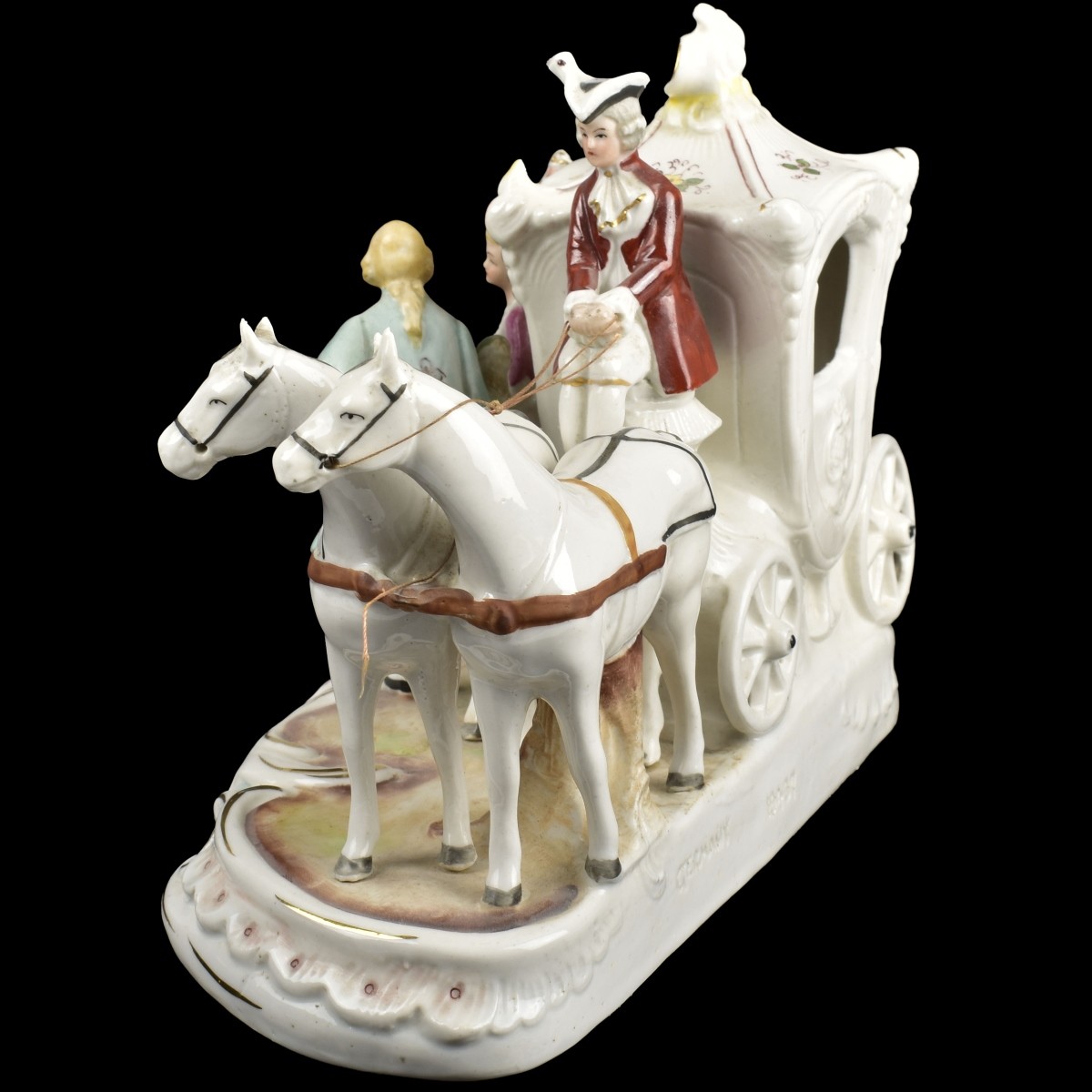 Antique Dresden German Porcelain Group