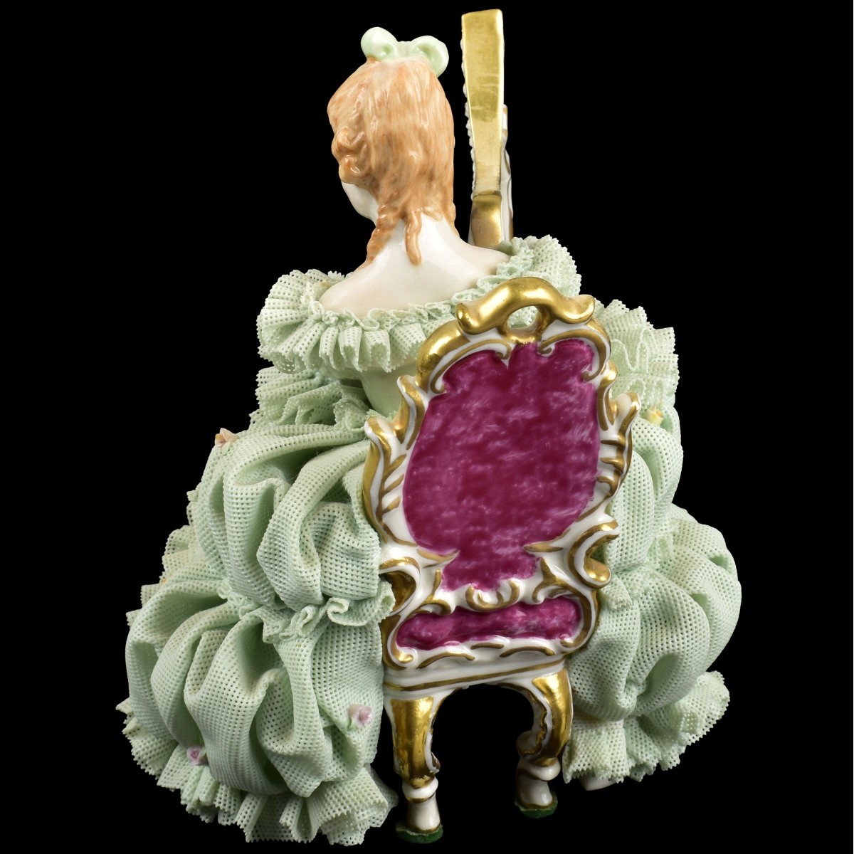 Muller Volkstedt Lace Musical Porcelain Group