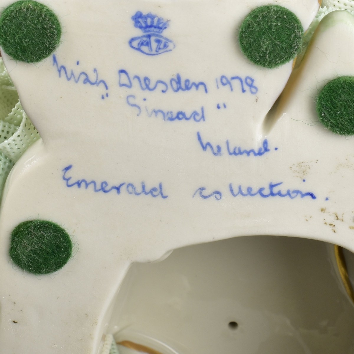 Muller Volkstedt Lace Musical Porcelain Group
