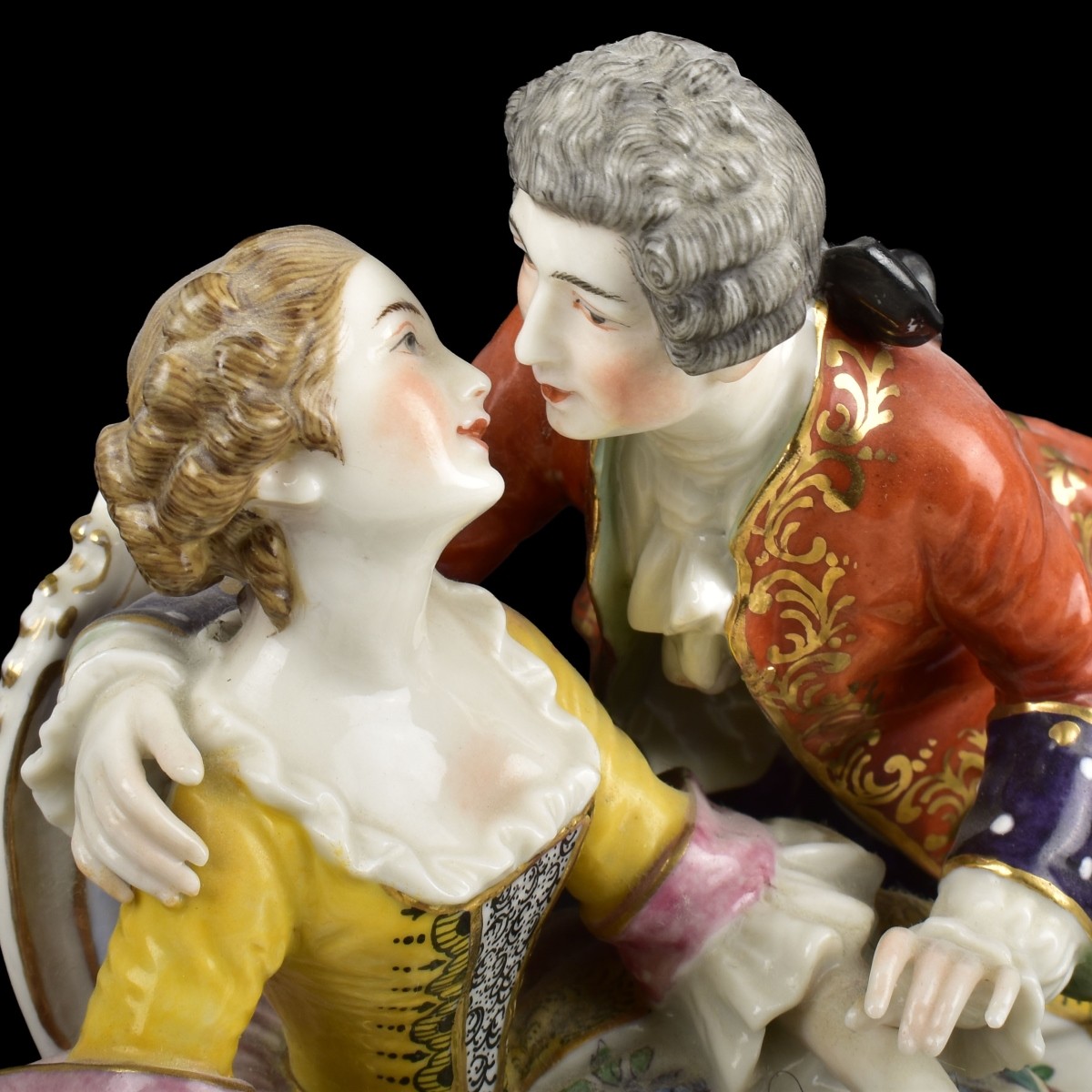 Antique German Dresden Porcelain Group