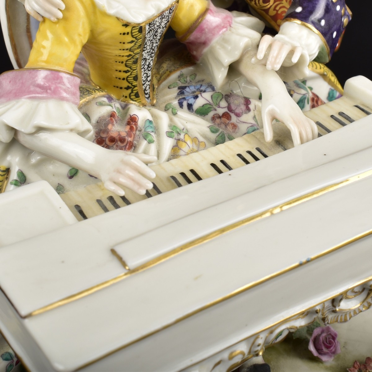 Antique German Dresden Porcelain Group