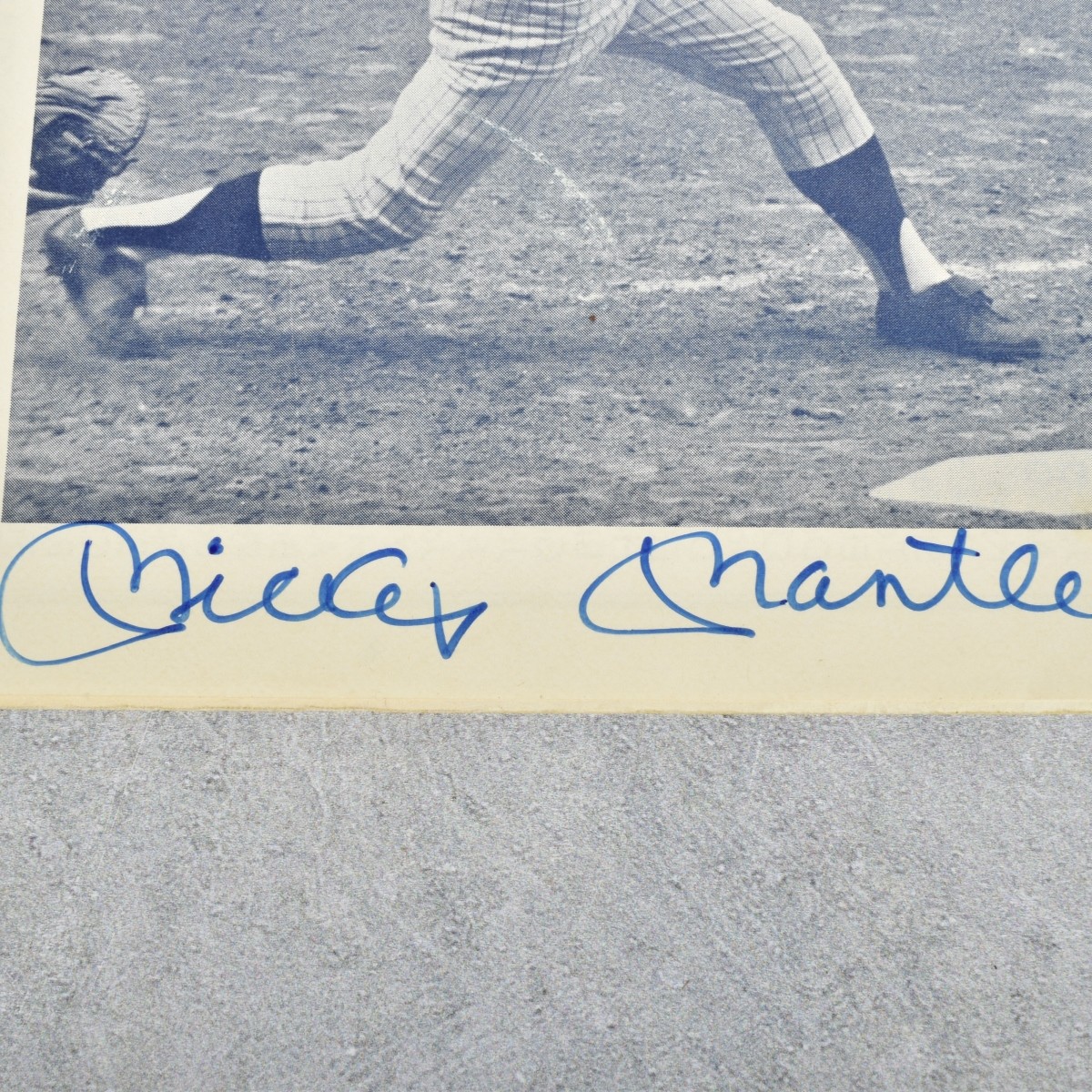 JSA Mickey Mantle-Whitey Ford Photograph