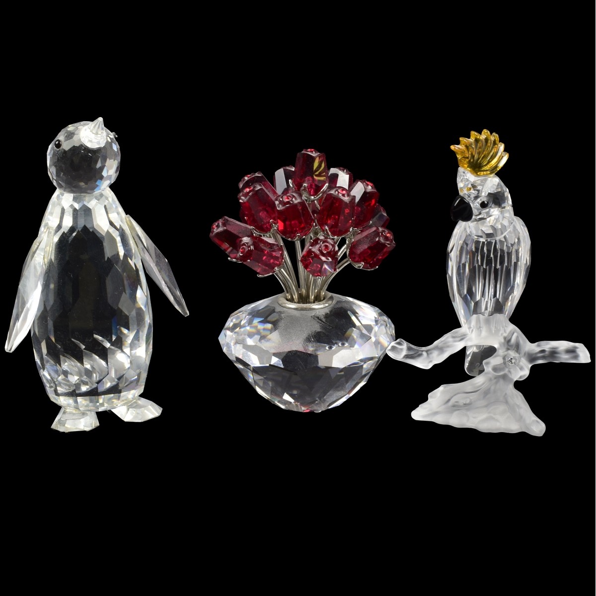 Swarovski Crystal Sculptures
