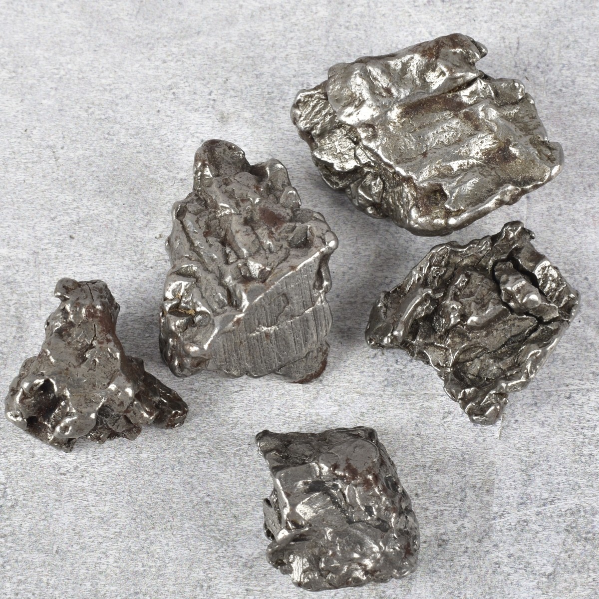 Sikhote-Alin Meteorite Schrapnel Pieces
