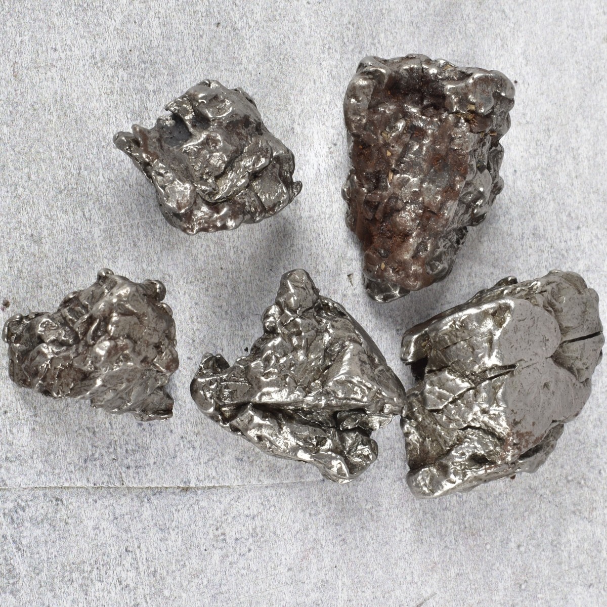 Sikhote-Alin Meteorite Schrapnel Pieces