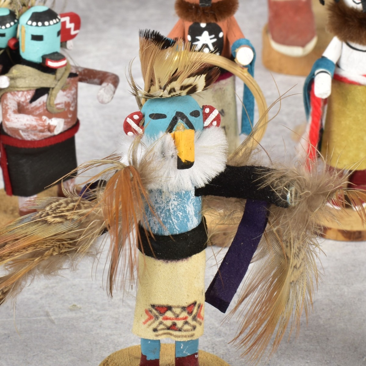 Collection of Kachina Dolls