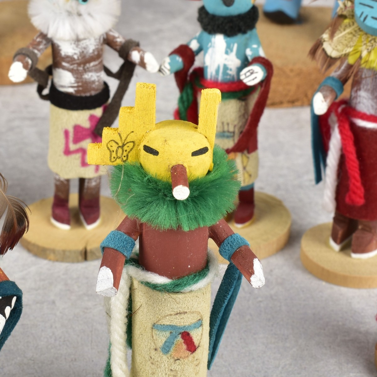 Collection of Kachina Dolls
