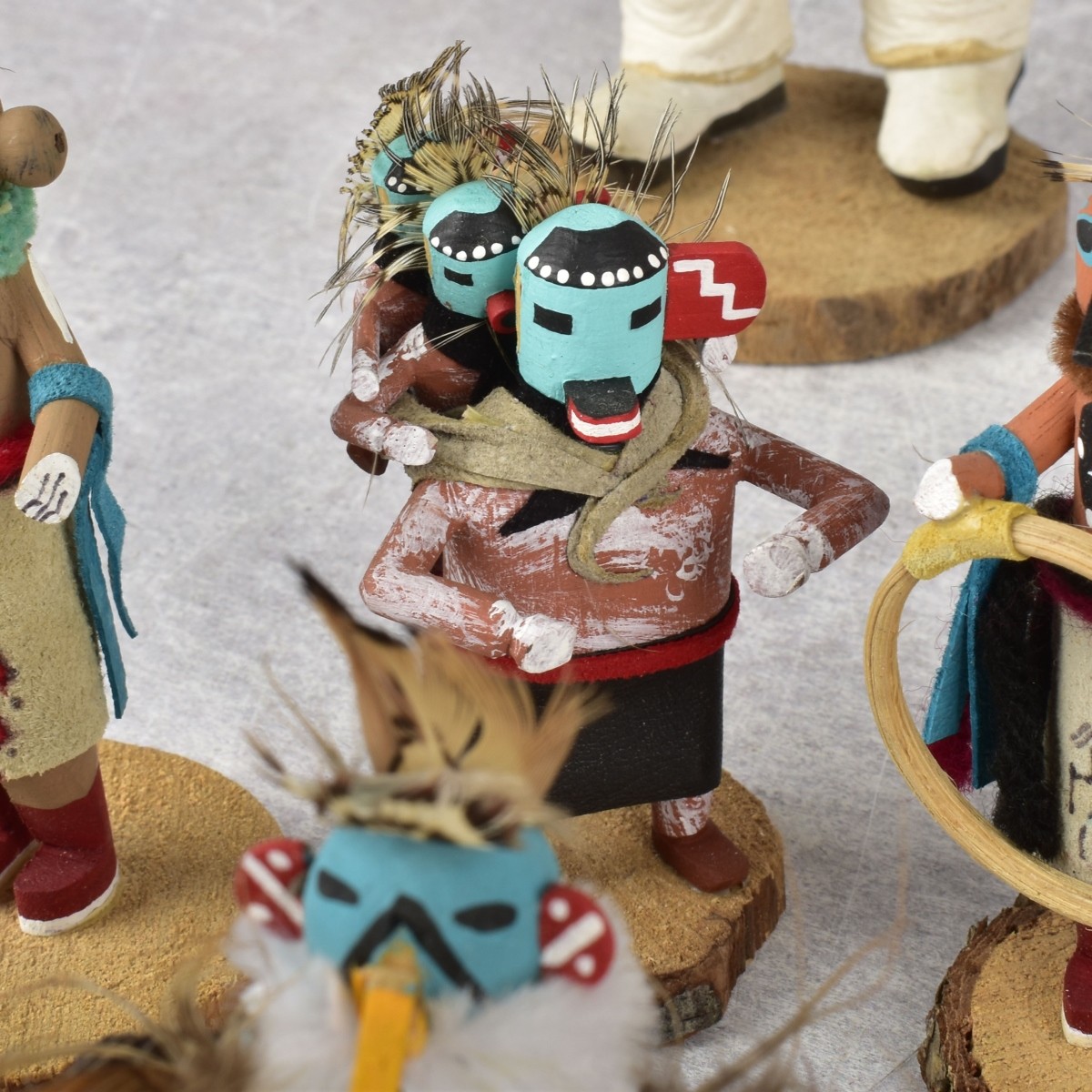 Collection of Kachina Dolls