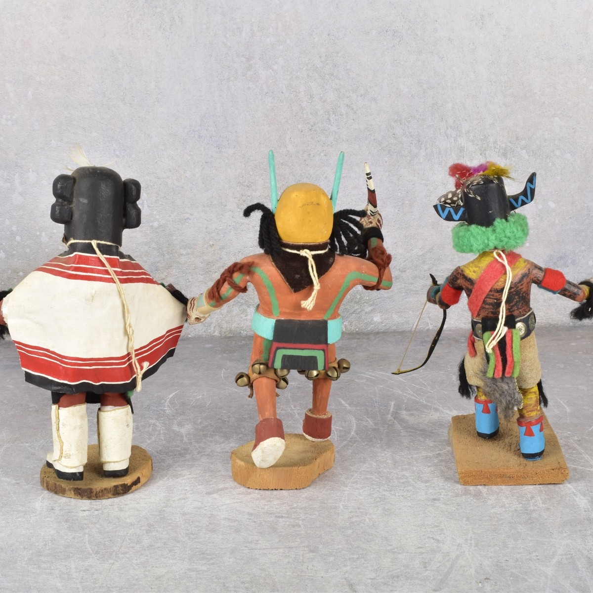Collection of Kachina Dolls