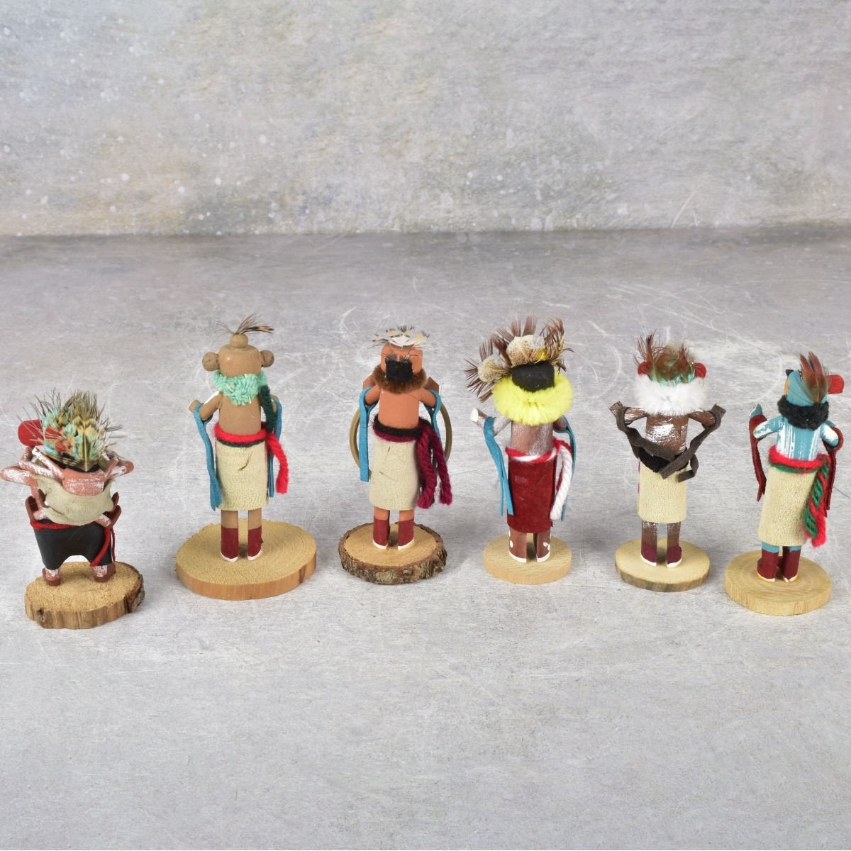 Collection of Kachina Dolls