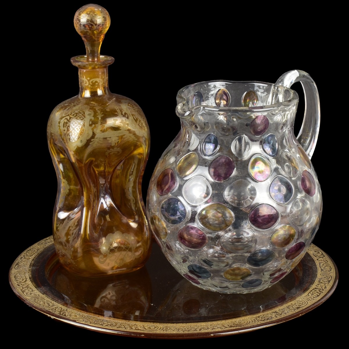 Vintage Glass Ware Items