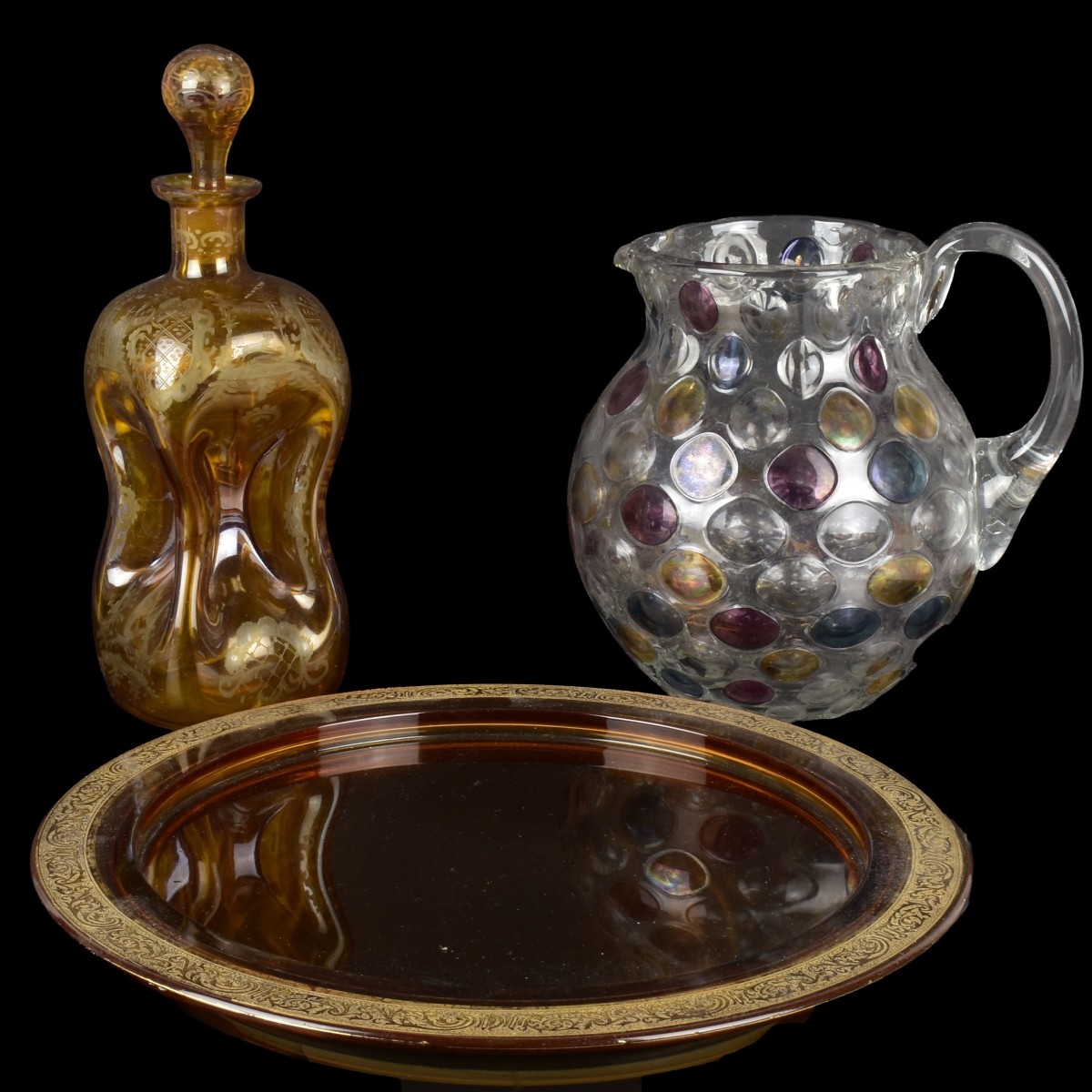 Vintage Glass Ware Items