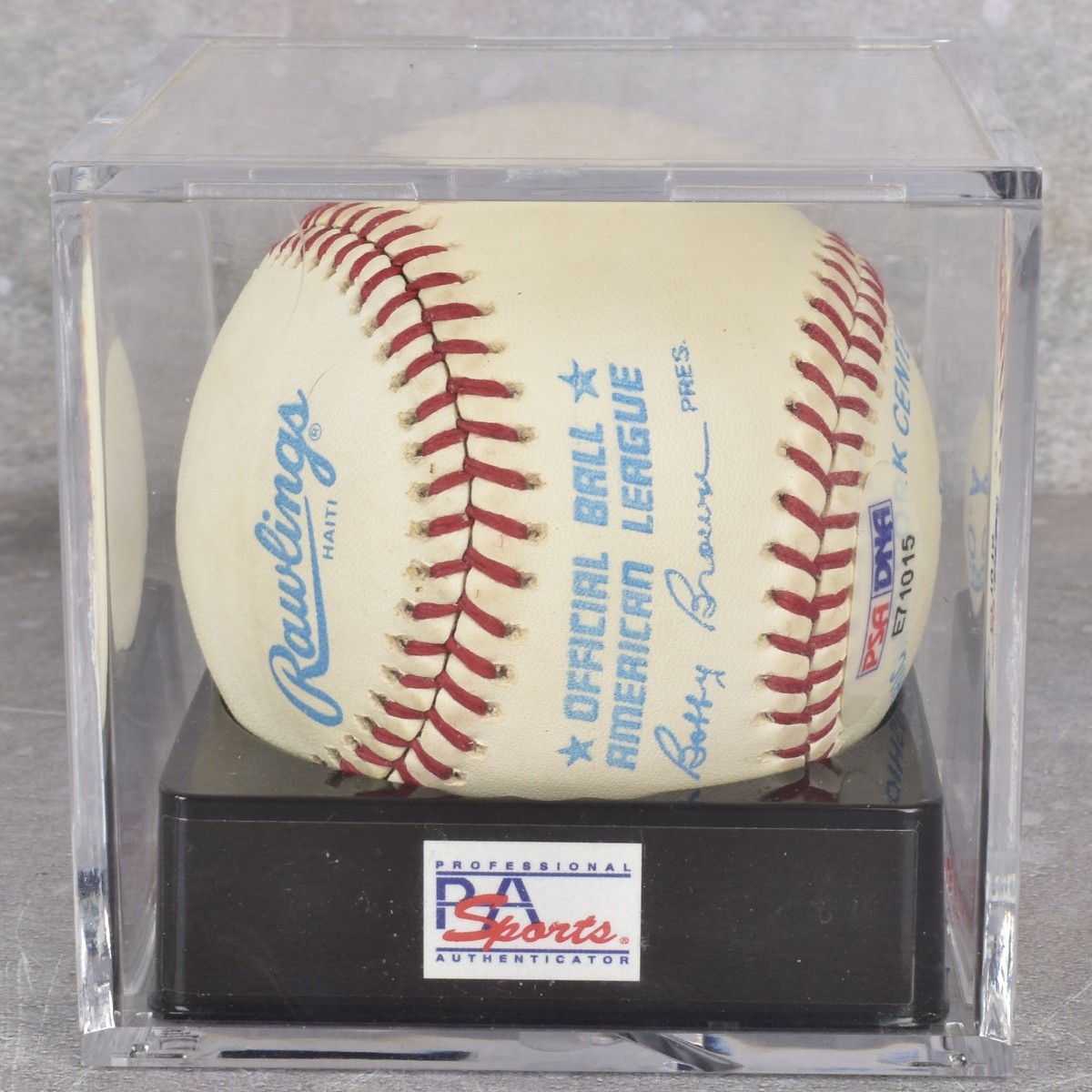 Ted Williams Autographed Baseball