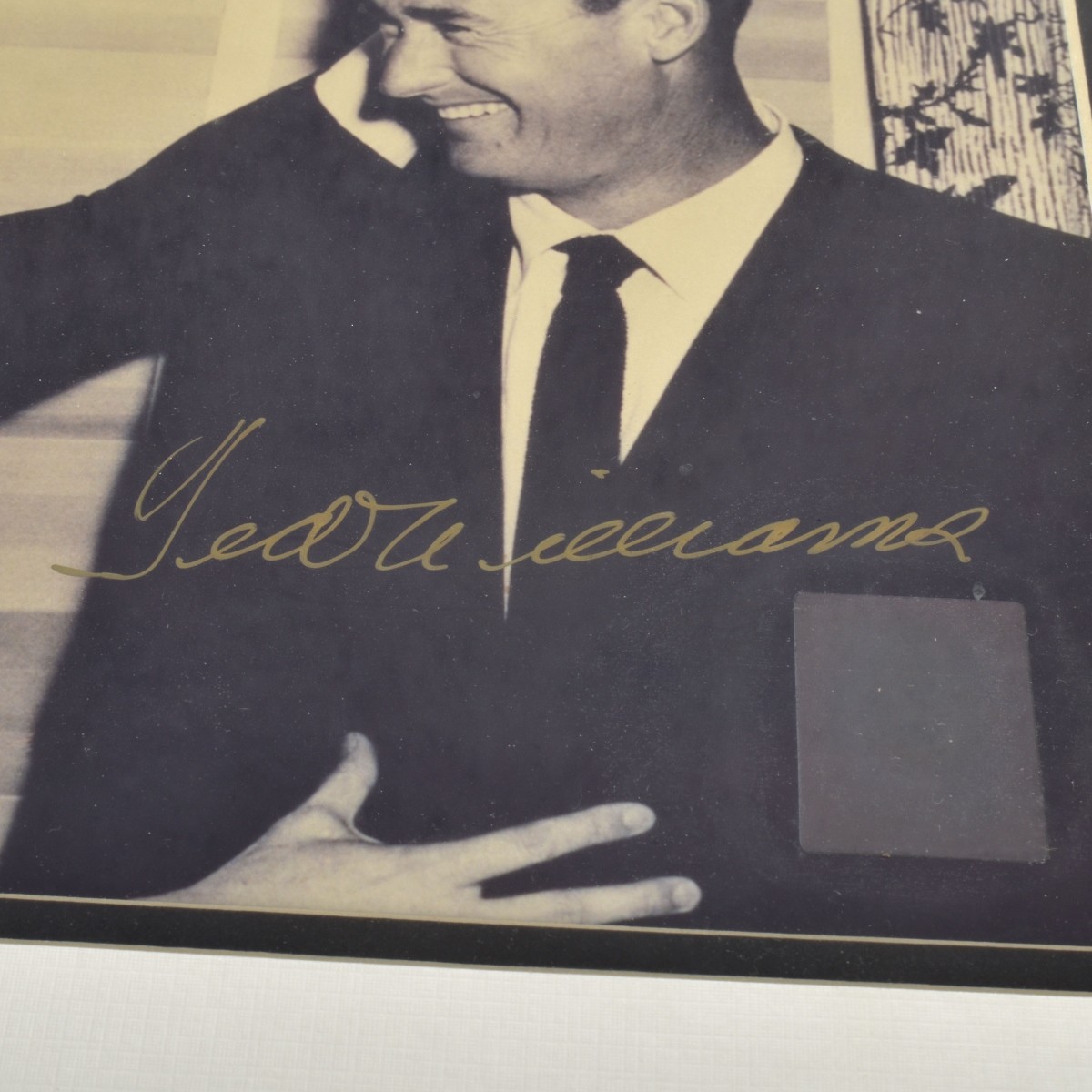 Ted Williams-Stan Musial Autographed Photograph