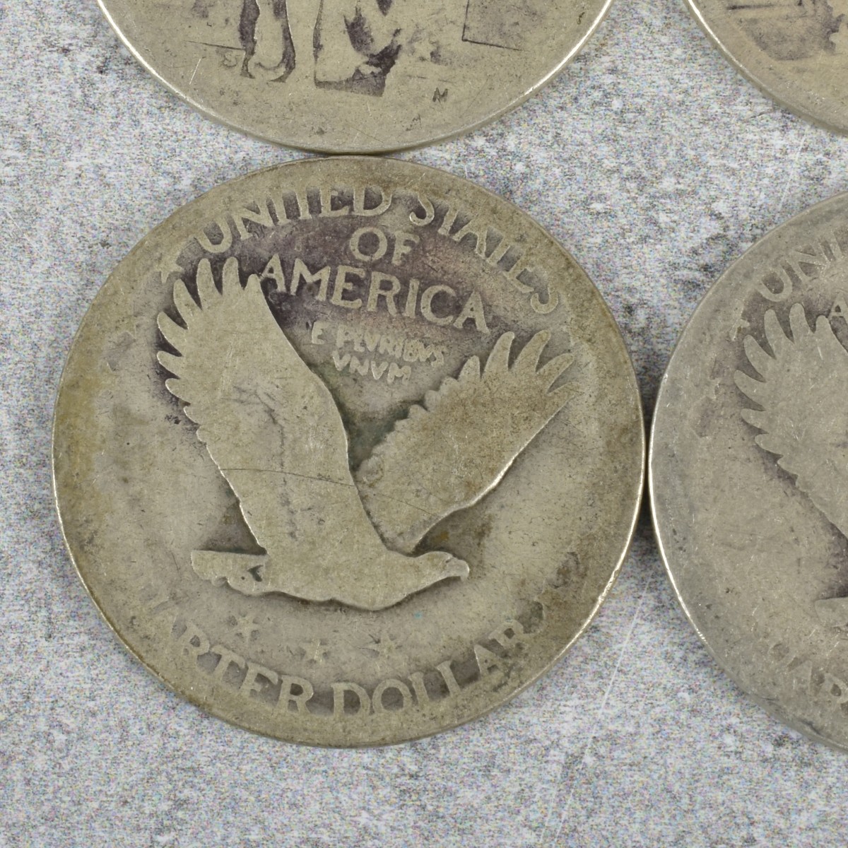 Walking Liberty Quarters