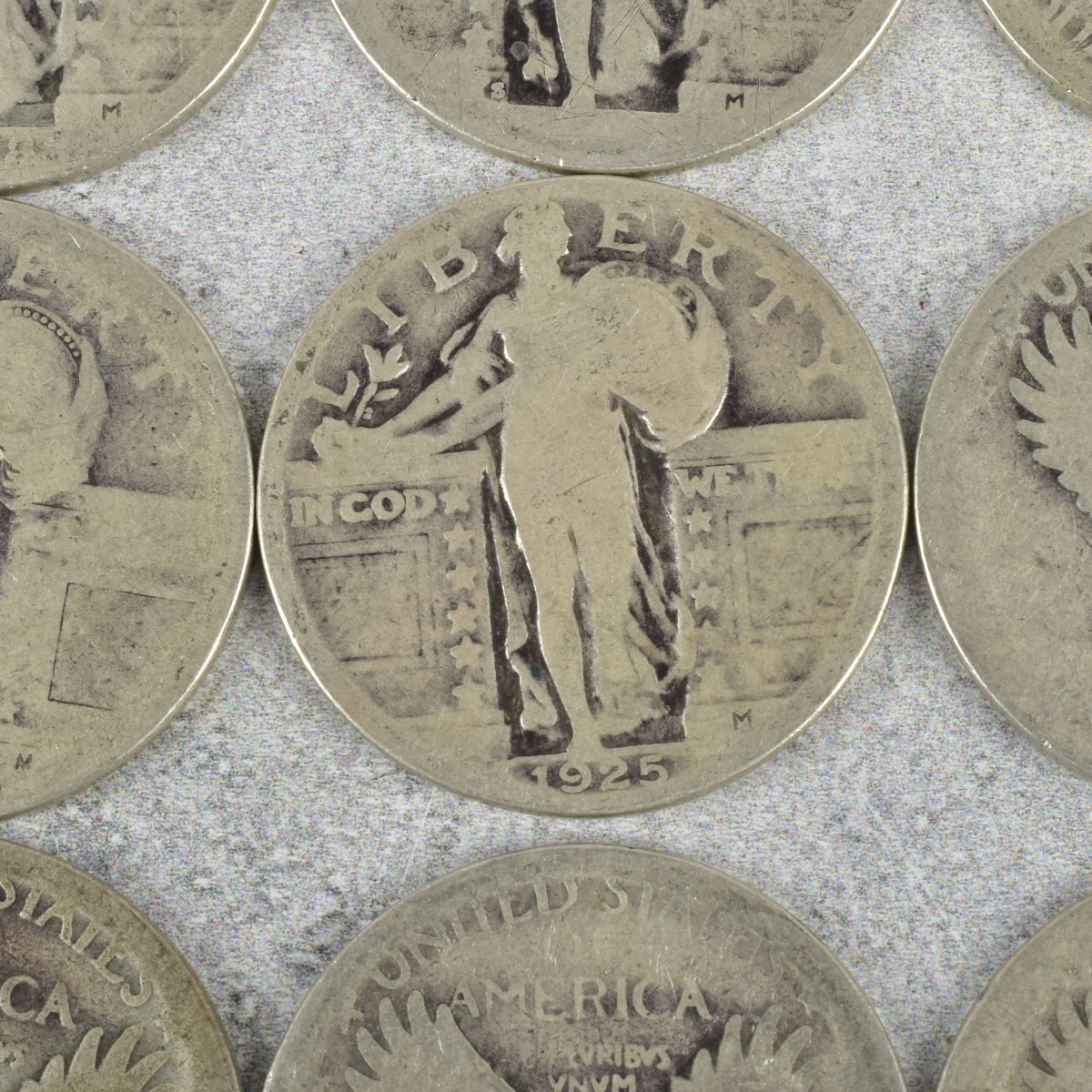 Walking Liberty Quarters