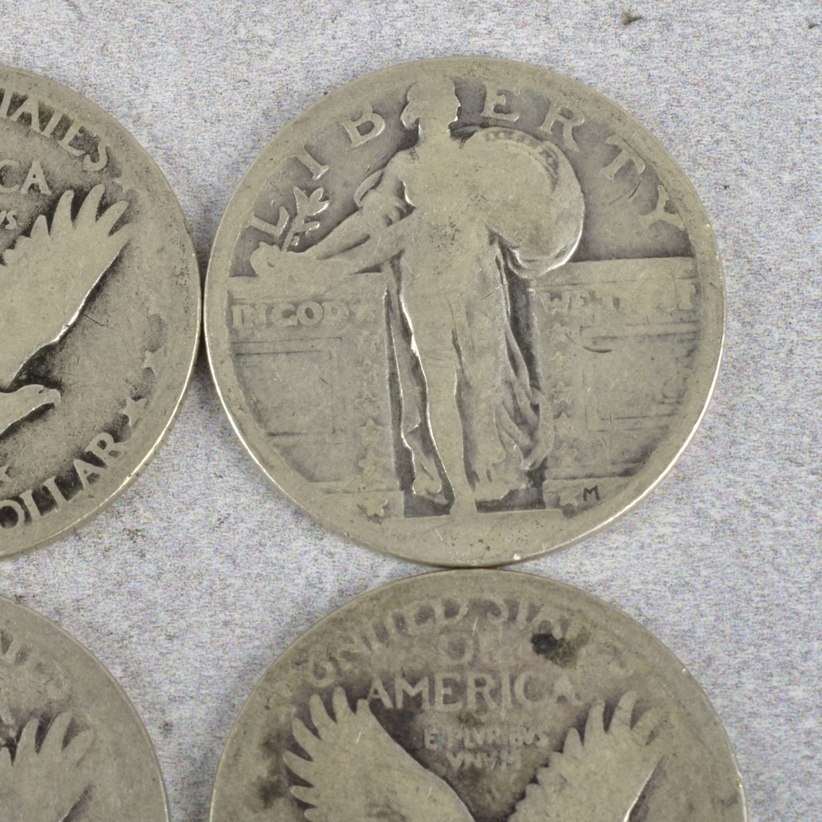 Walking Liberty Quarters