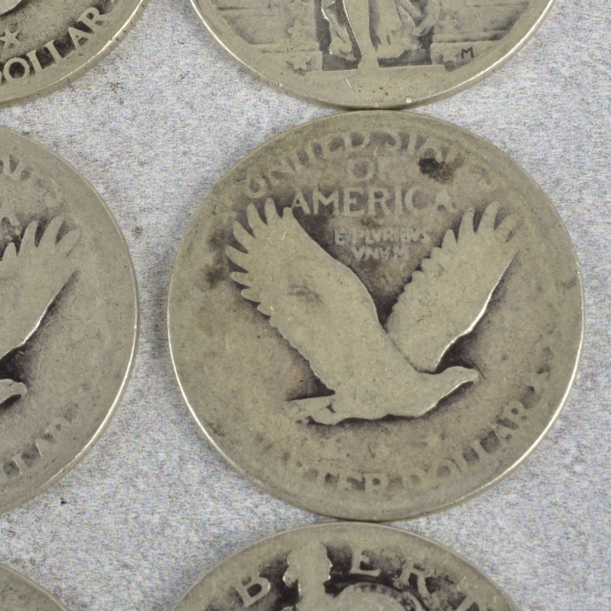 Walking Liberty Quarters