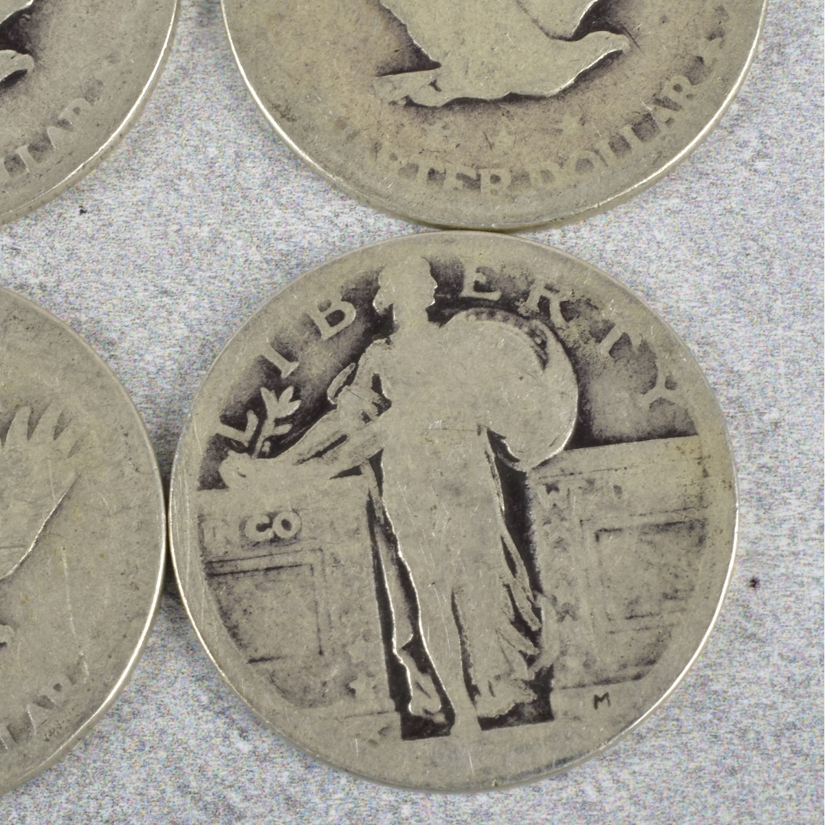 Walking Liberty Quarters