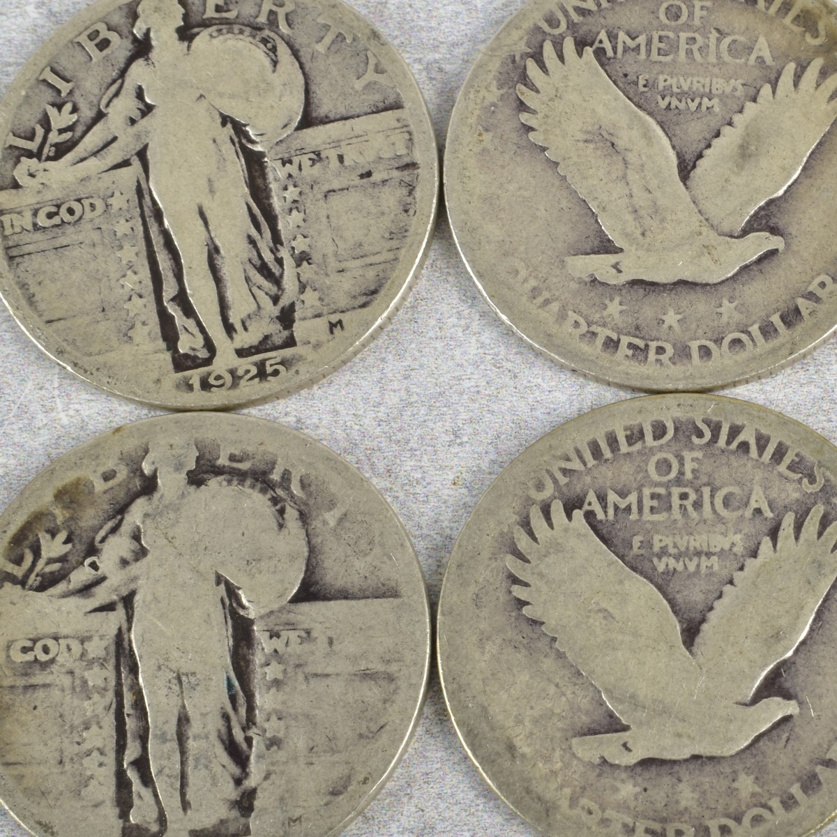 Standing Liberty Quarters