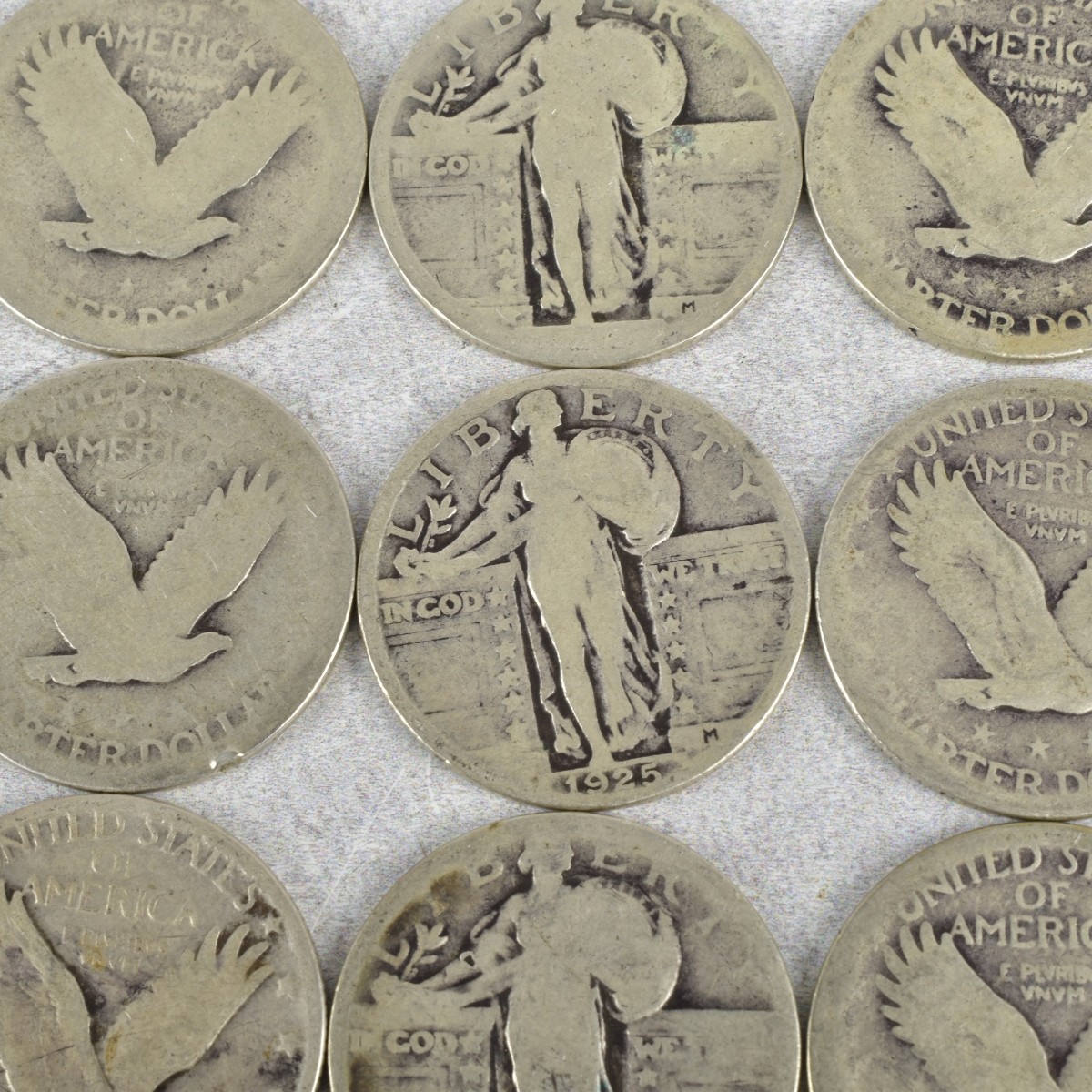 Standing Liberty Quarters