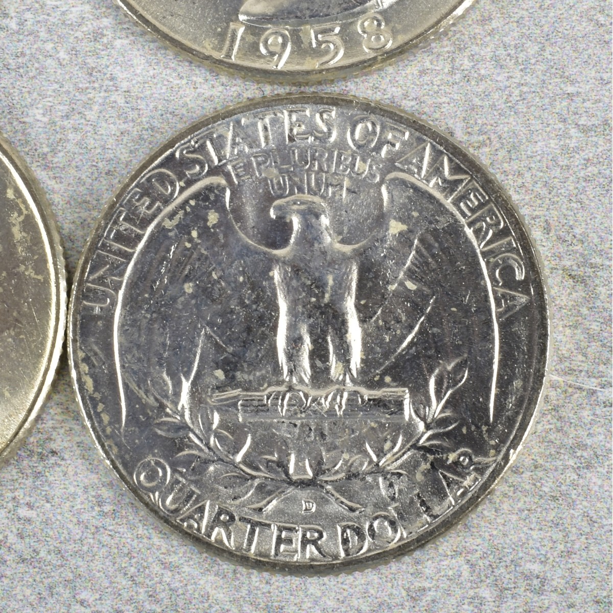 1958 Brilliant Uncirculated Washington Quarters