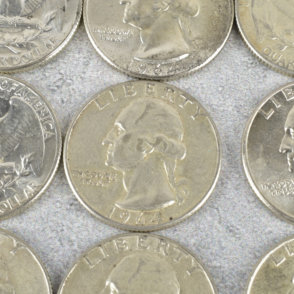 1964 Washington Quarters