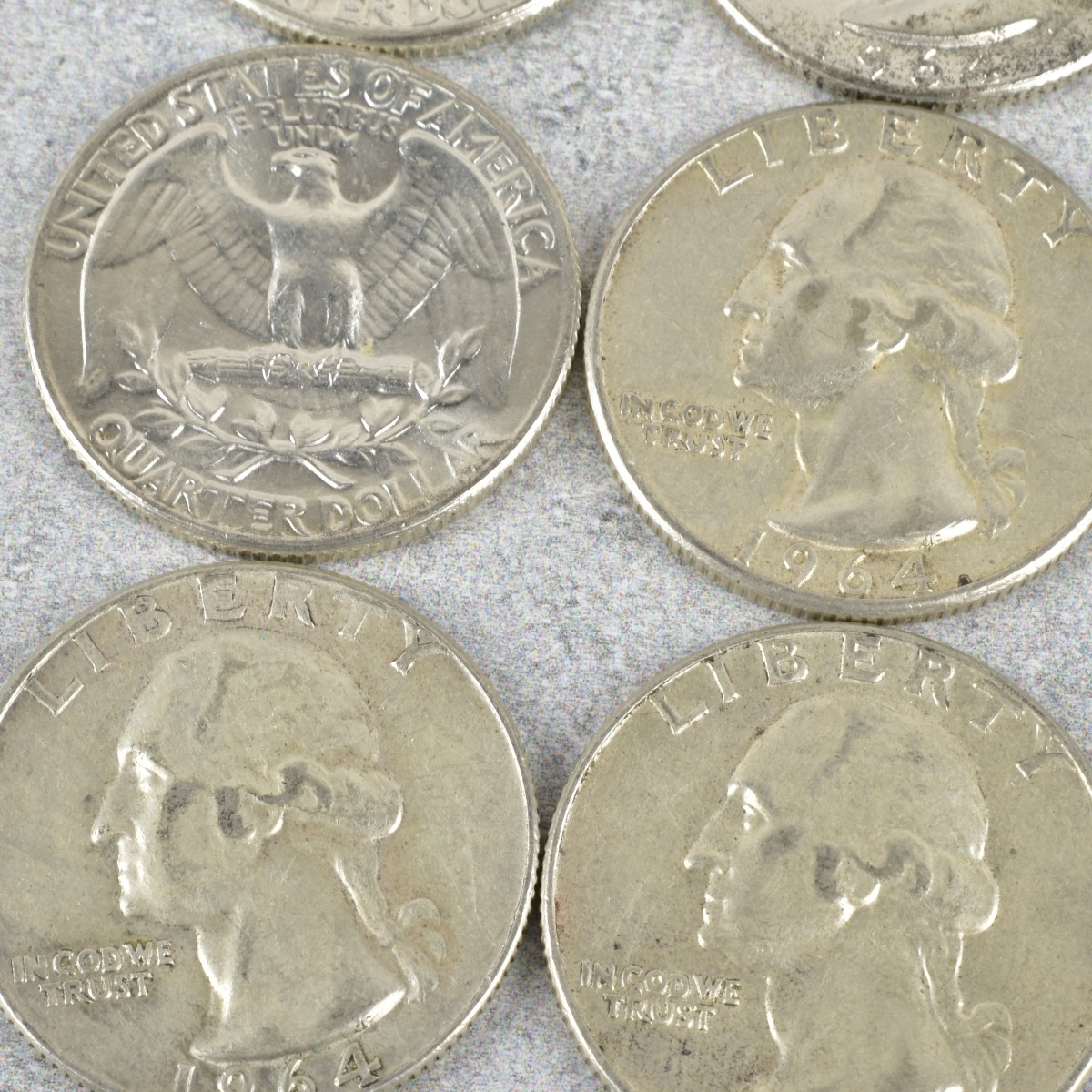 1964 Washington Quarters