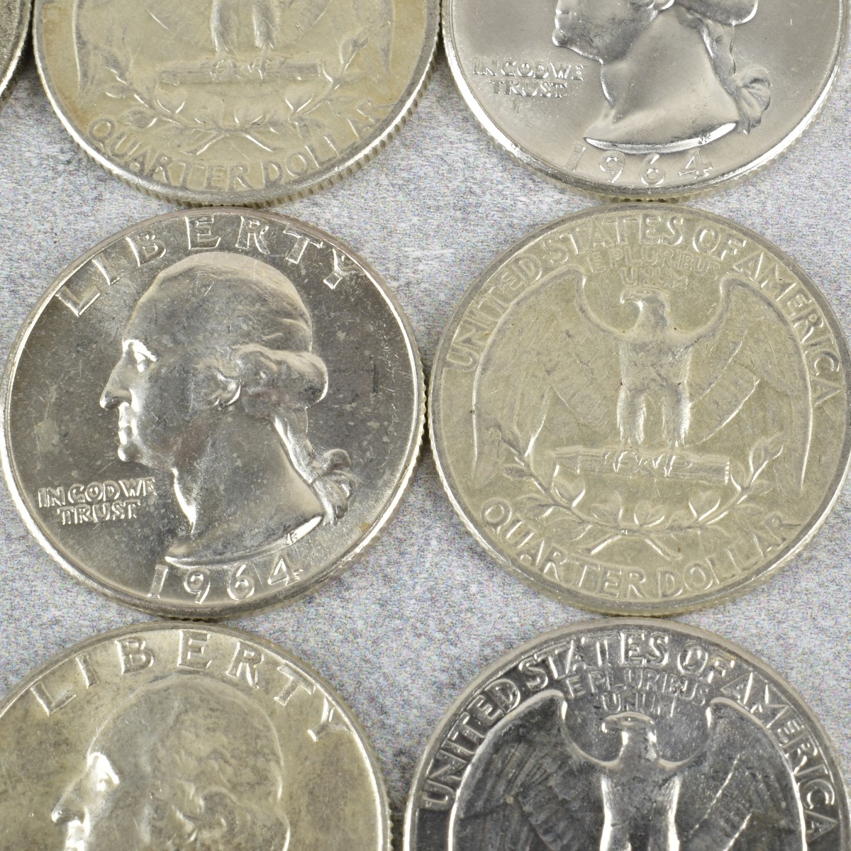 1964 Washington Quarters