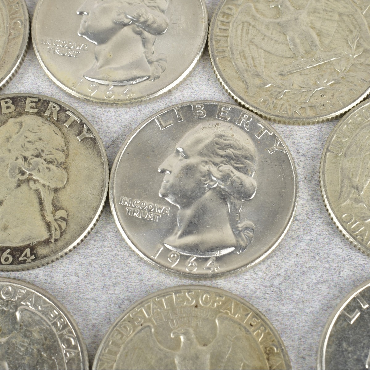 1964 Washington Quarters